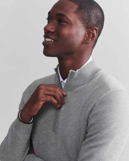 Rhone Men's Commuter 1/4 Zip Sweater