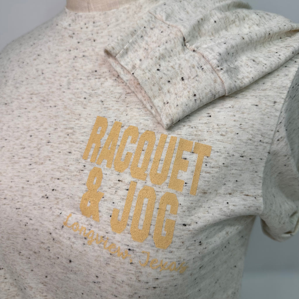 Racquet & Jog Old School Print Tee