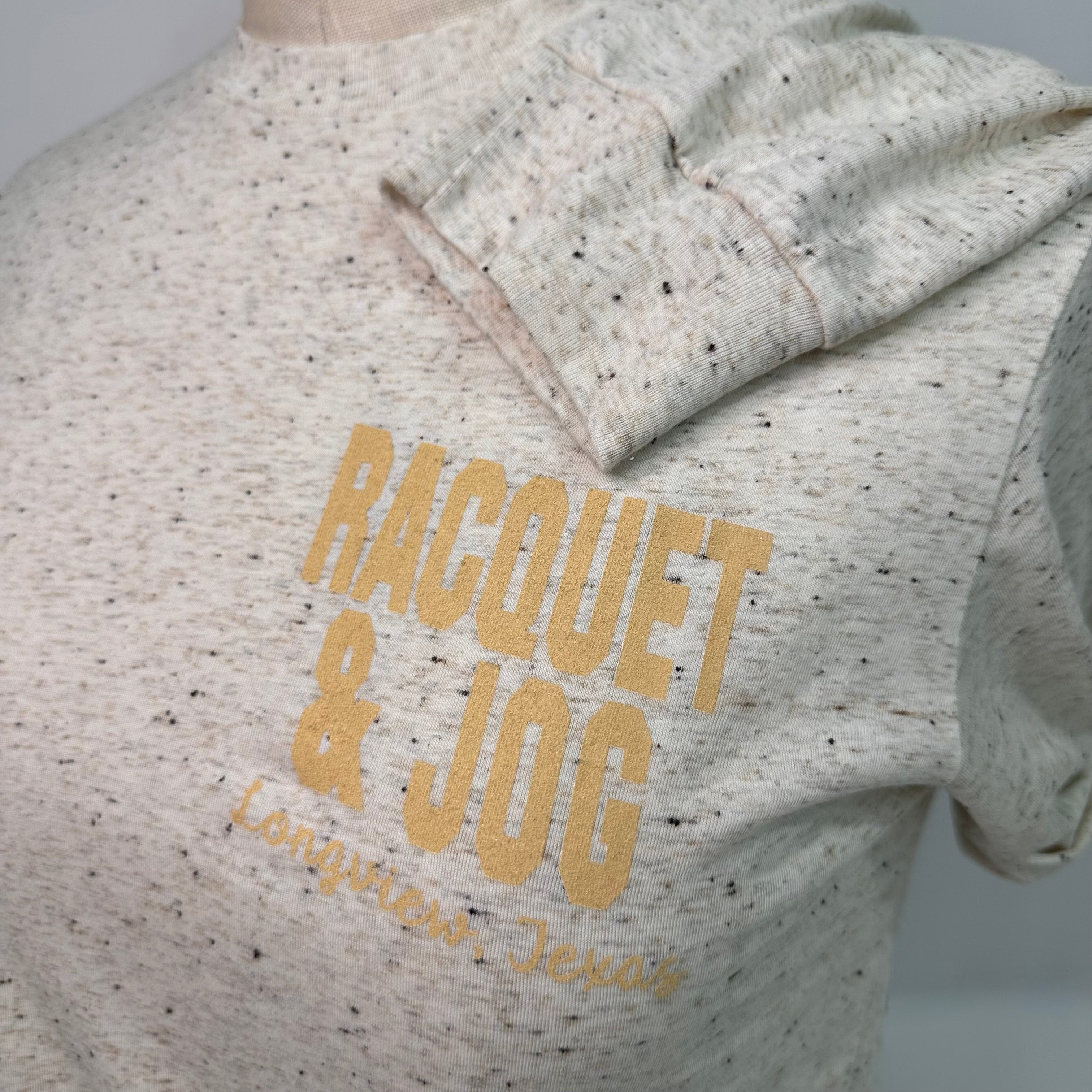 Racquet & Jog Old School Print Tee