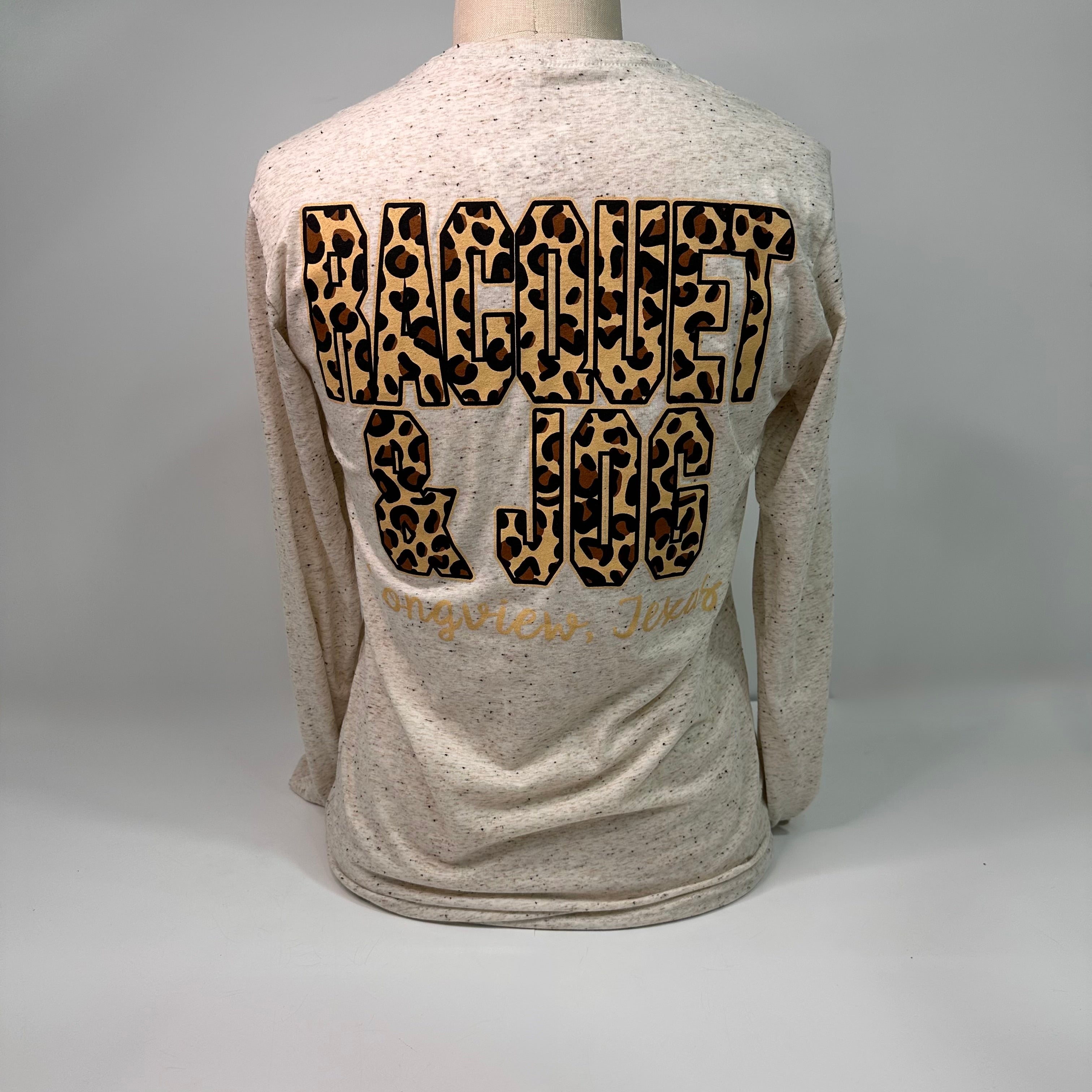 Racquet & Jog Old School Print Tee