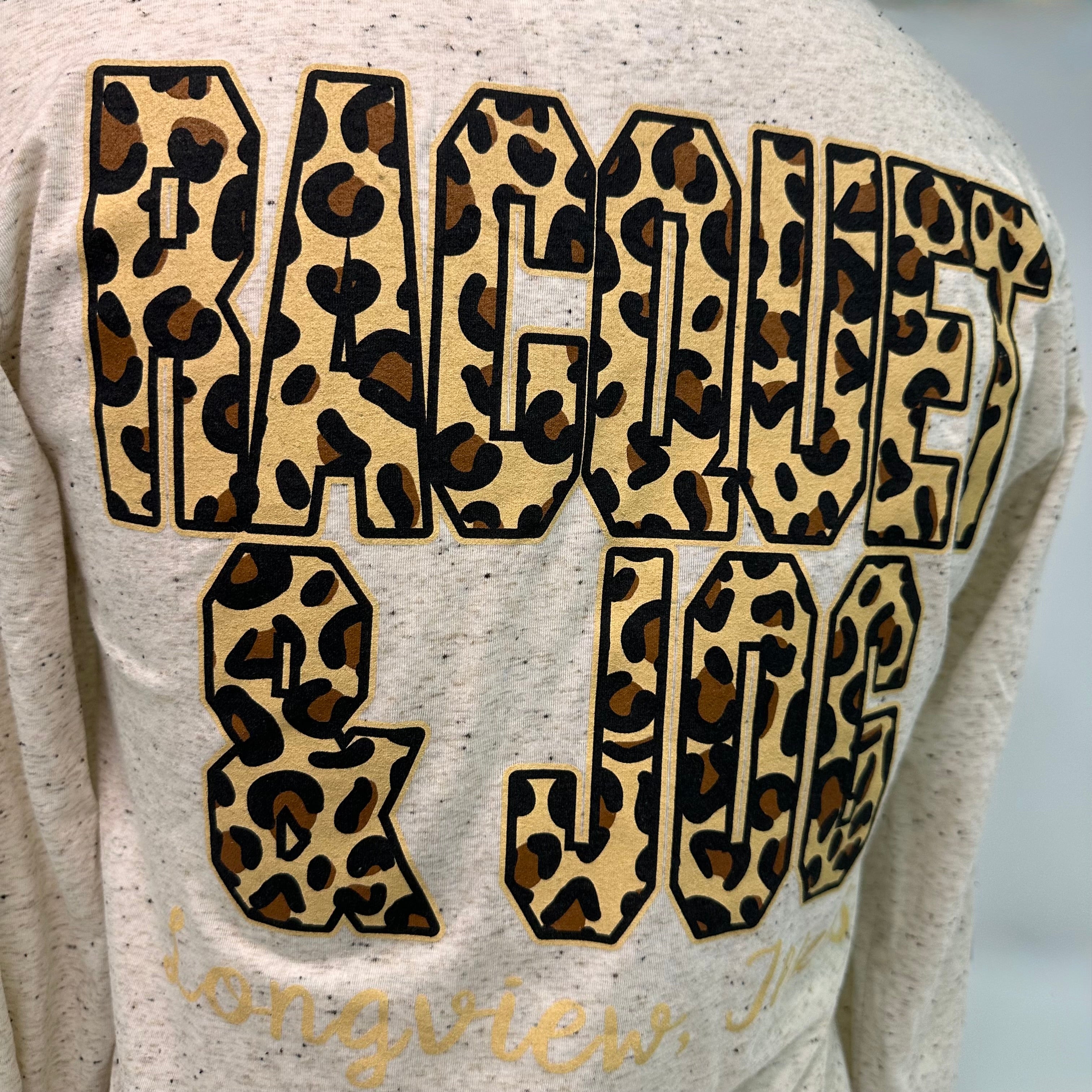 Racquet & Jog Old School Print Tee