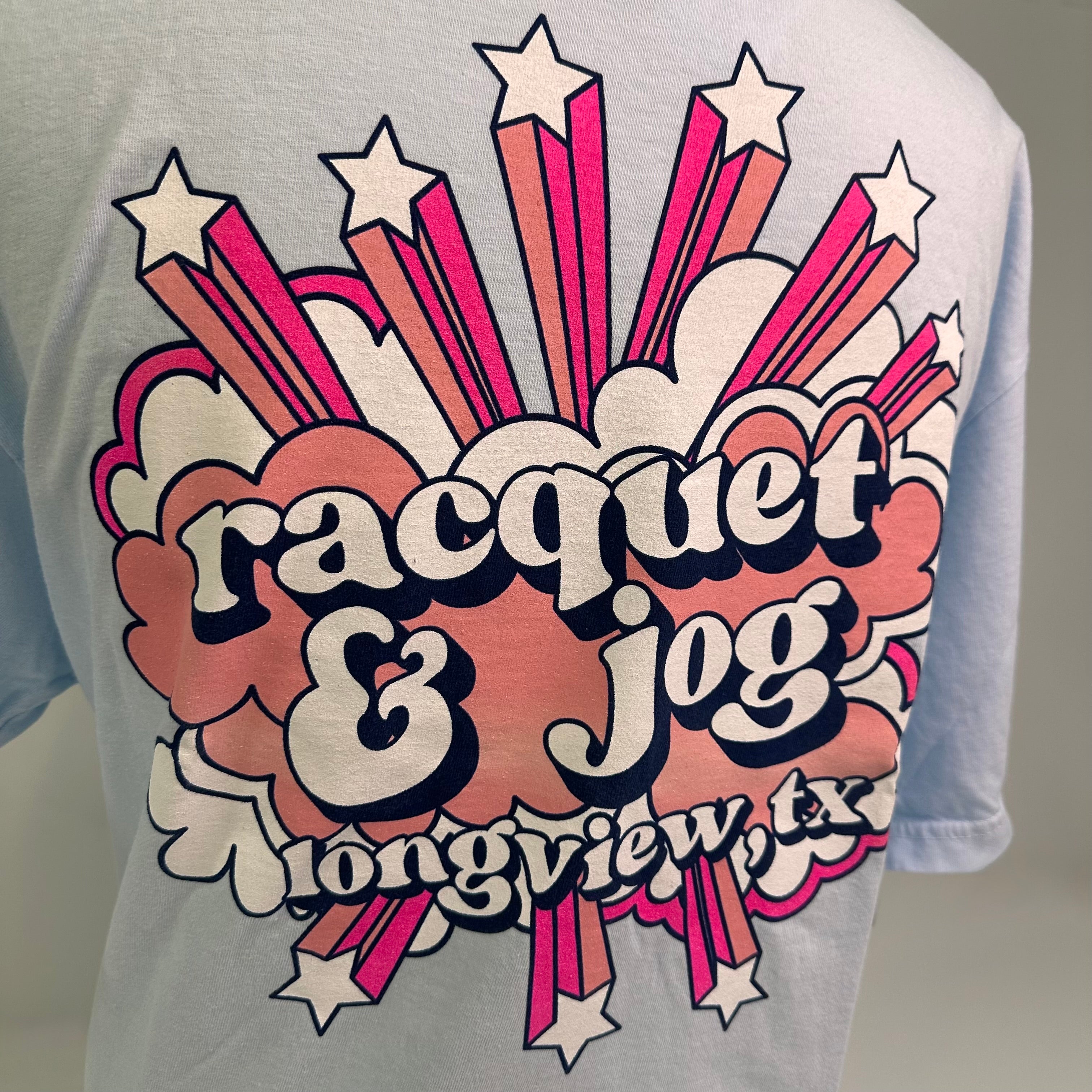 Racquet & Jog Specialty Coud Burst Tee