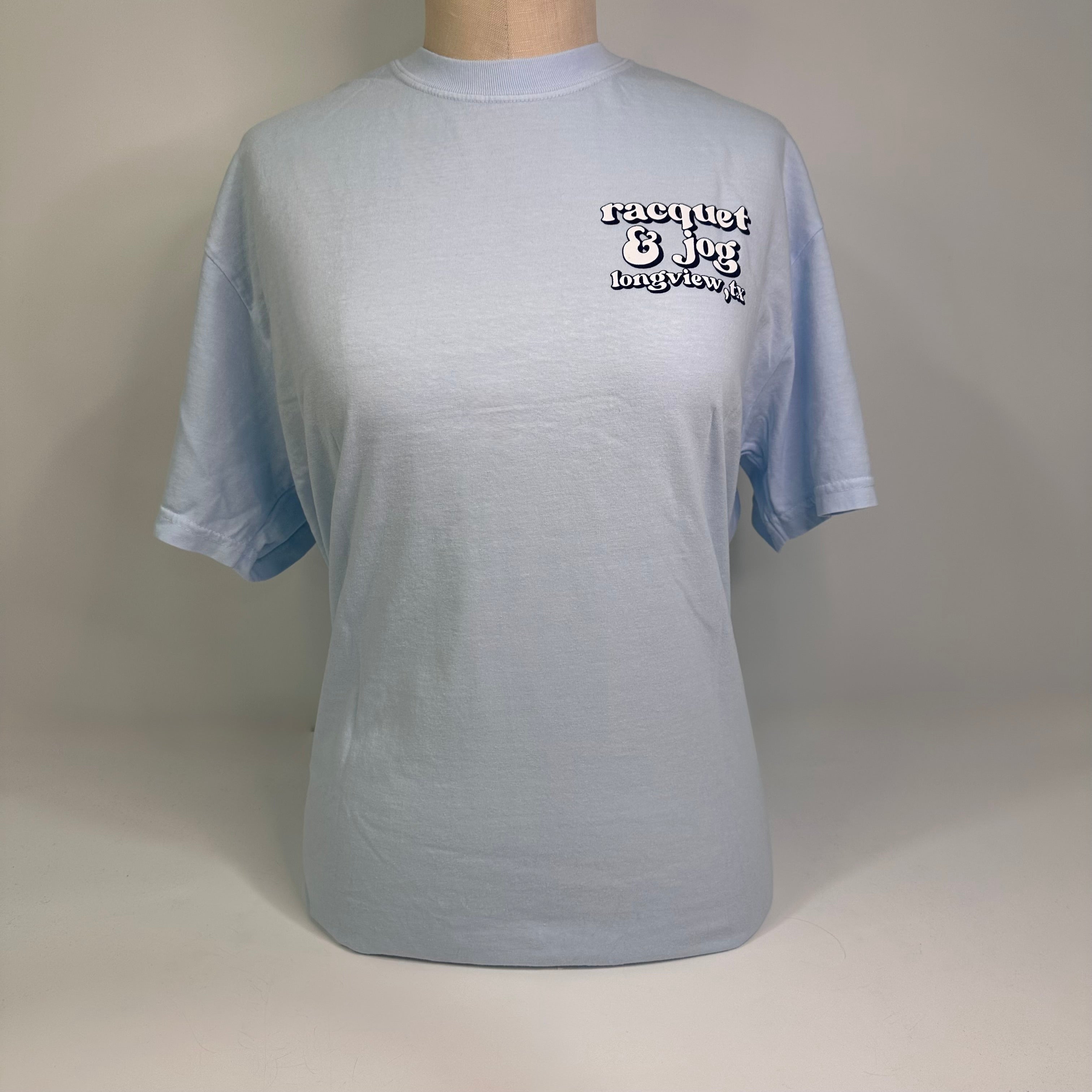 Racquet & Jog Specialty Coud Burst Tee