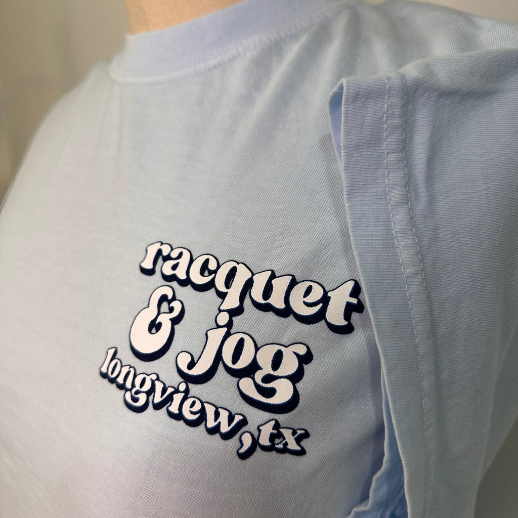 Racquet & Jog Specialty Coud Burst Tee