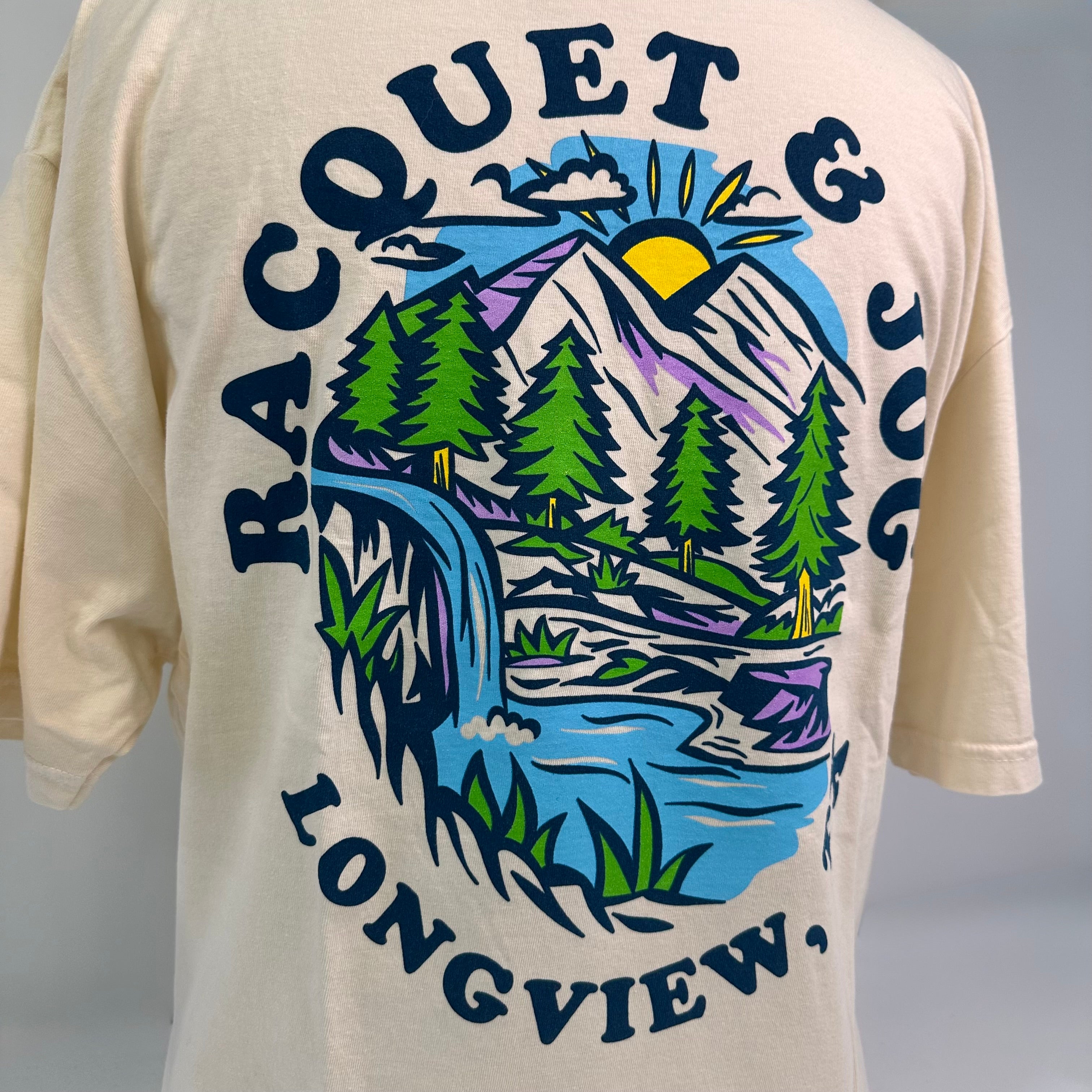 Racquet & Jog Specialty Mountain Stream Tee