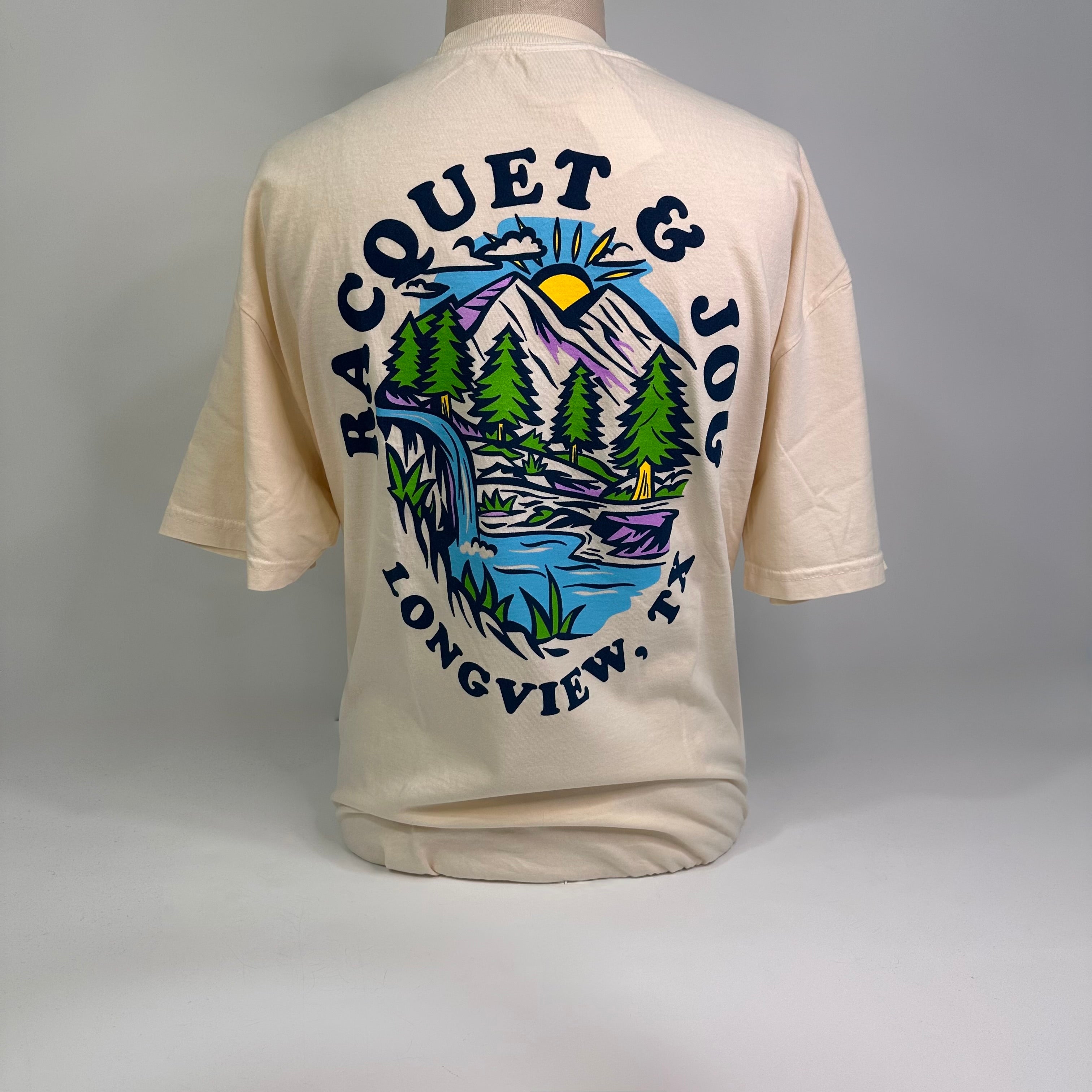 Racquet & Jog Specialty Mountain Stream Tee