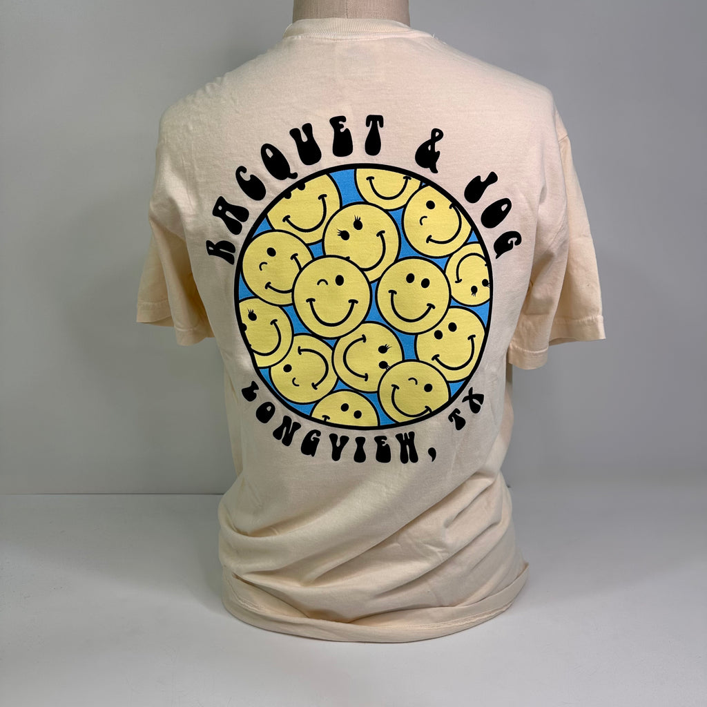 Racquet & Jog Specialty All Smiles Tee