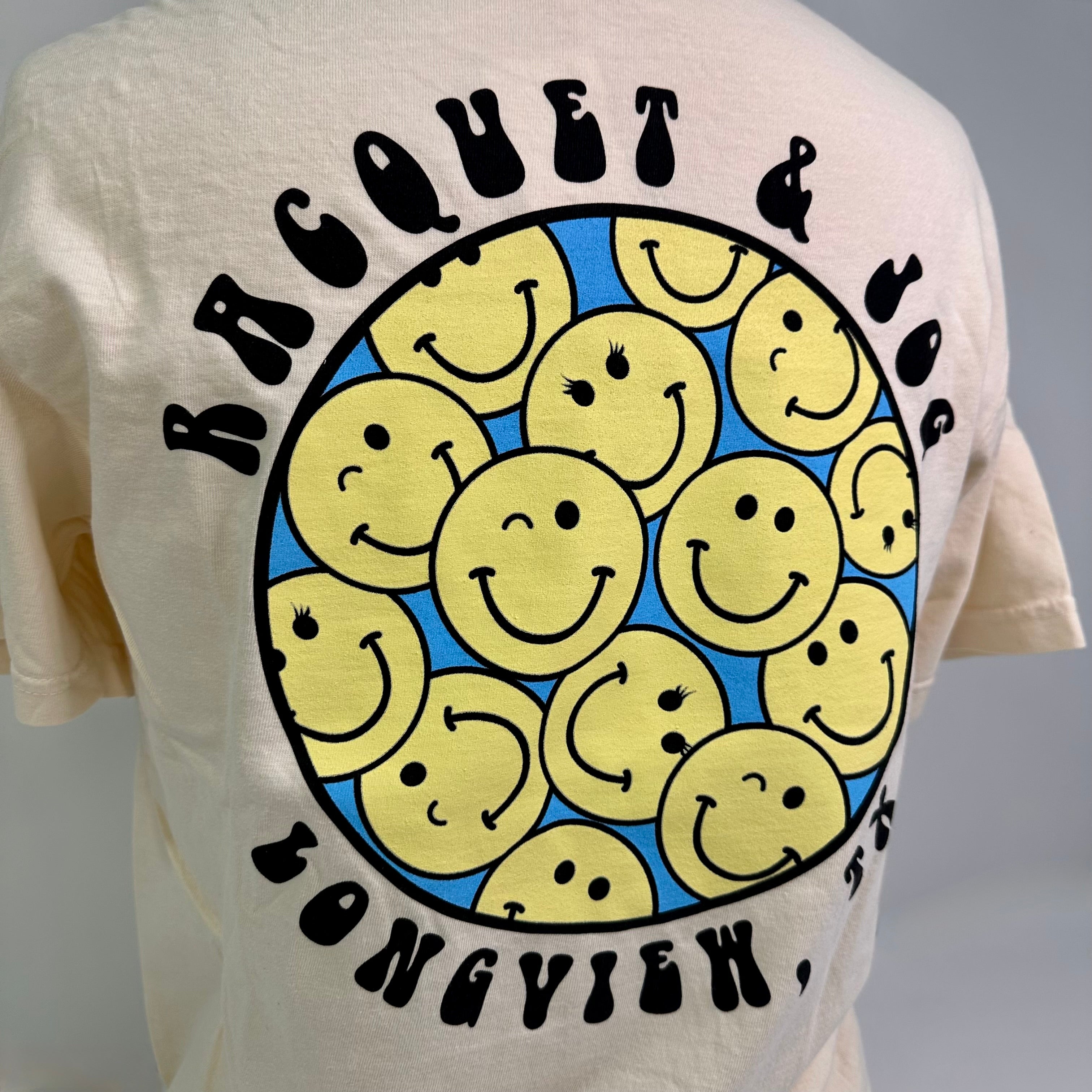 Racquet & Jog Specialty All Smiles Tee