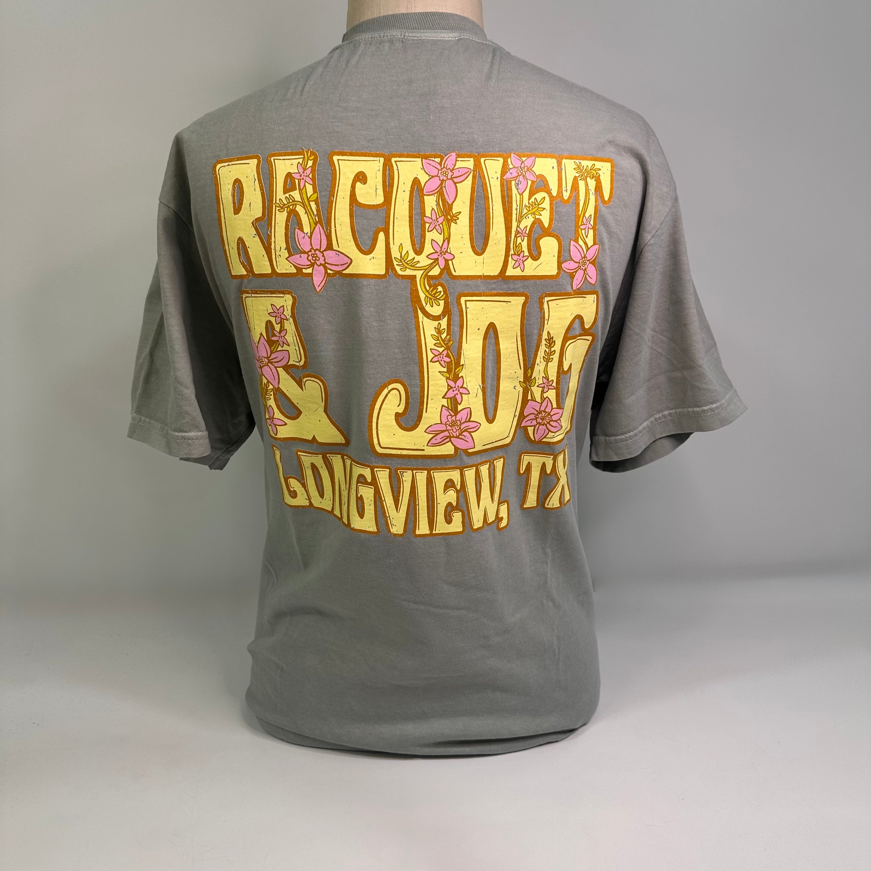 Racquet & Jog Specialty Art Noveau Tee