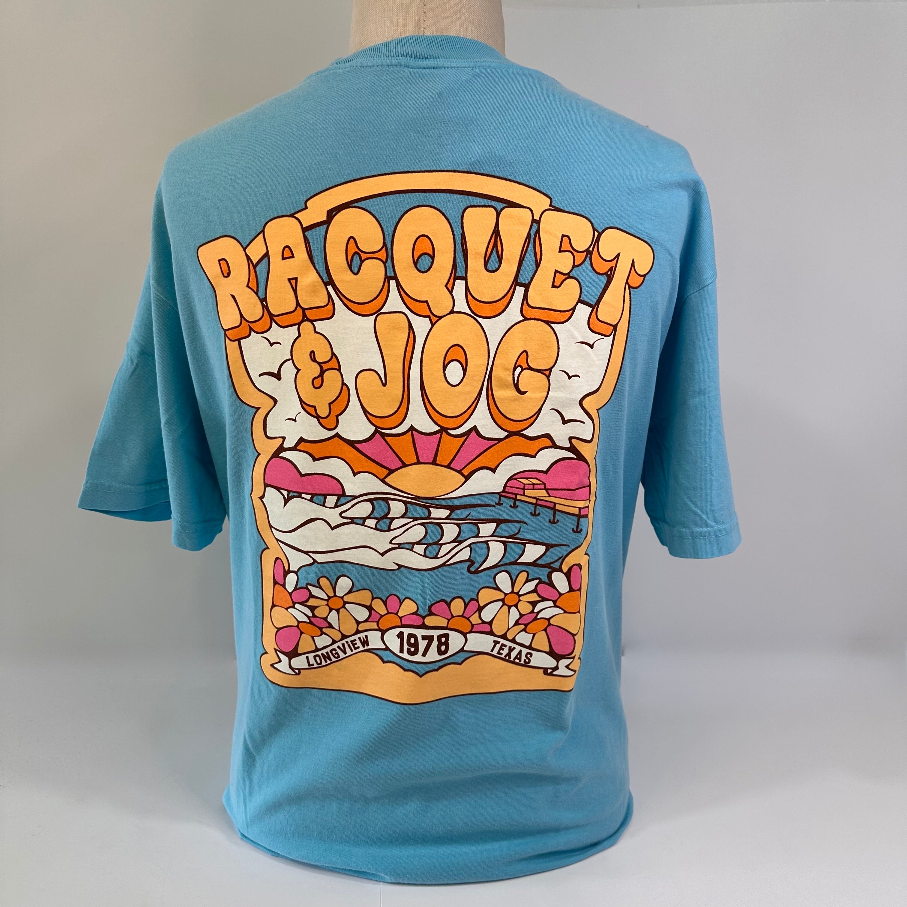 Racquet & Jog Specialty Beach Tee