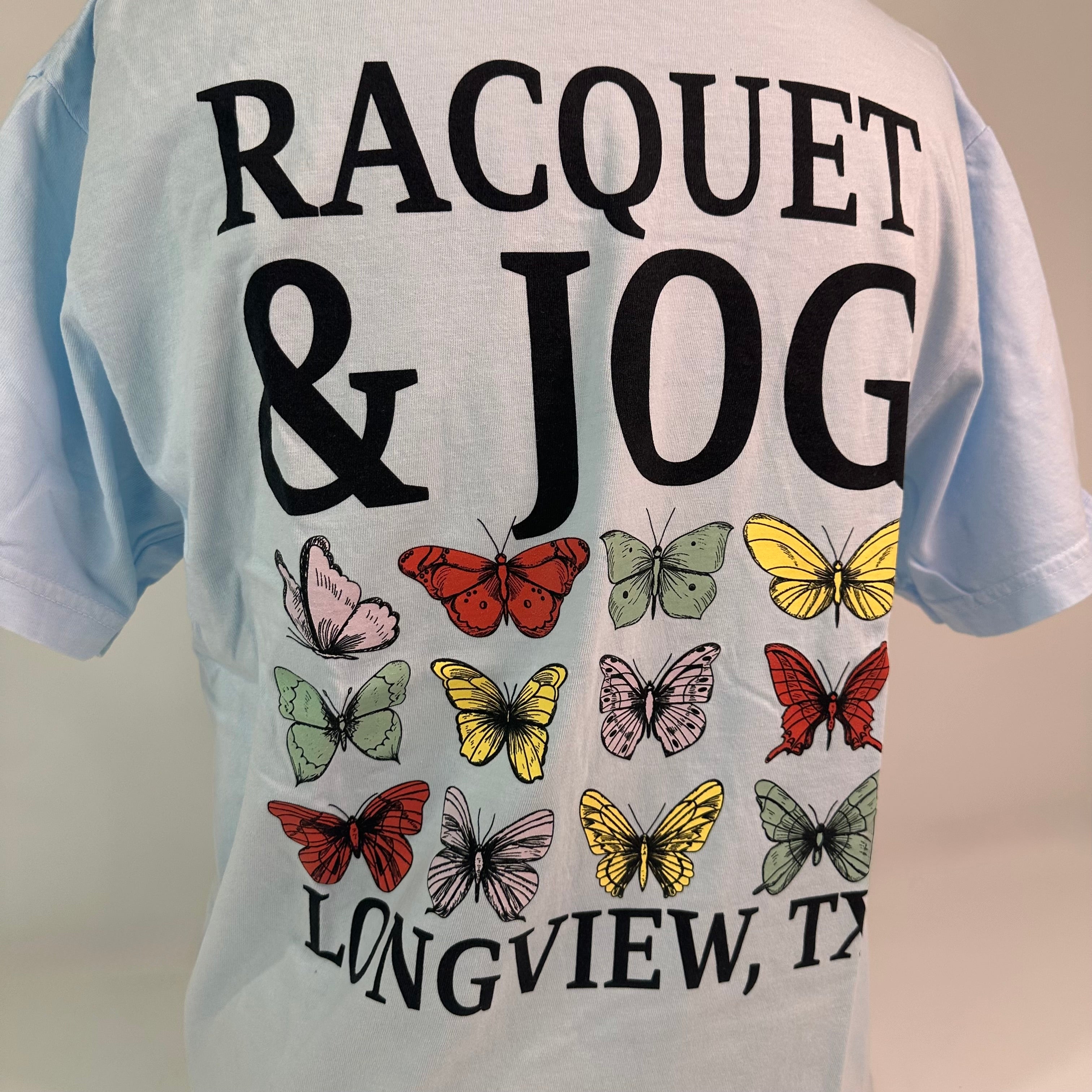 Racquet & Jog Specialty Butterflies Tee