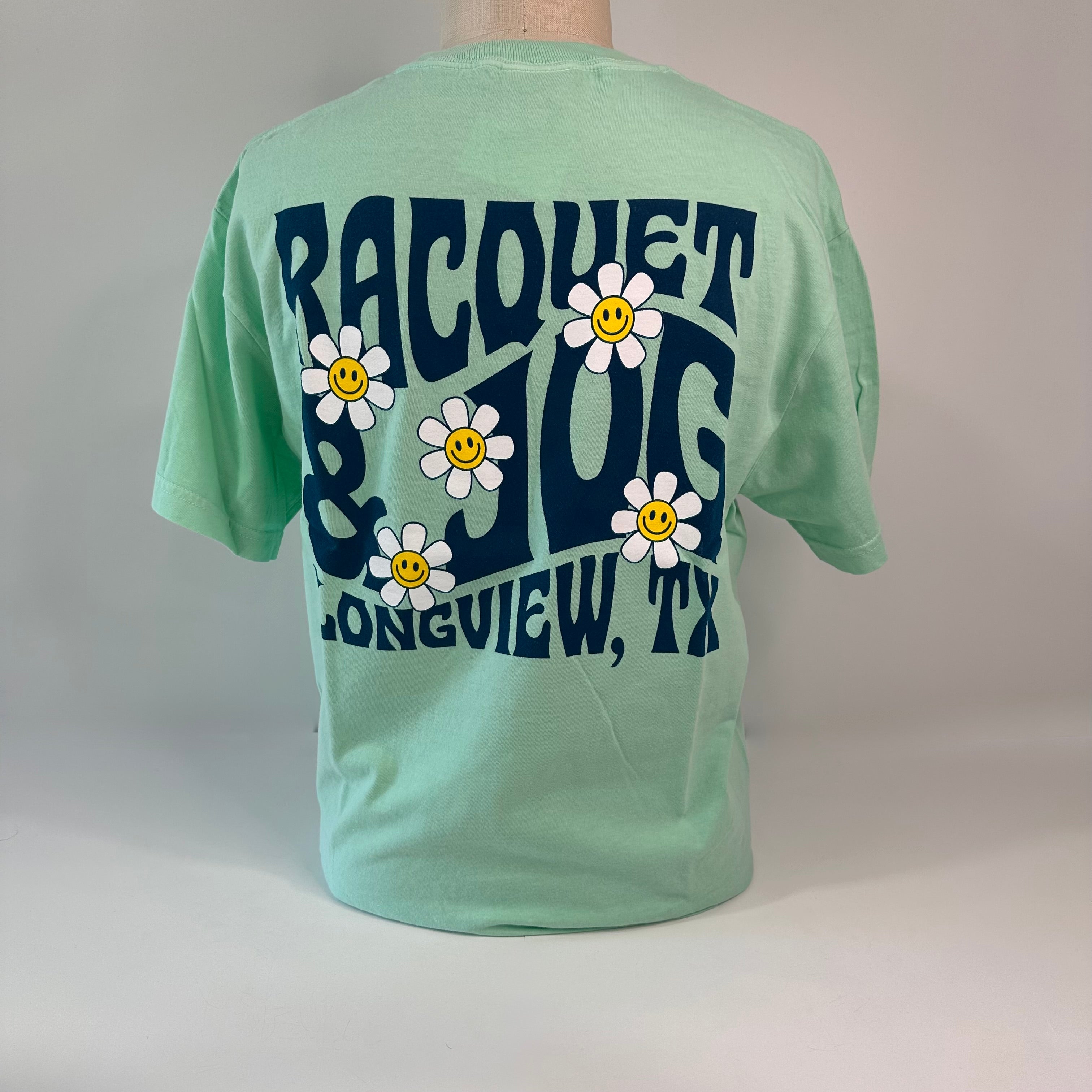 Racquet & Jog Specialty Hippie Flowers Tee