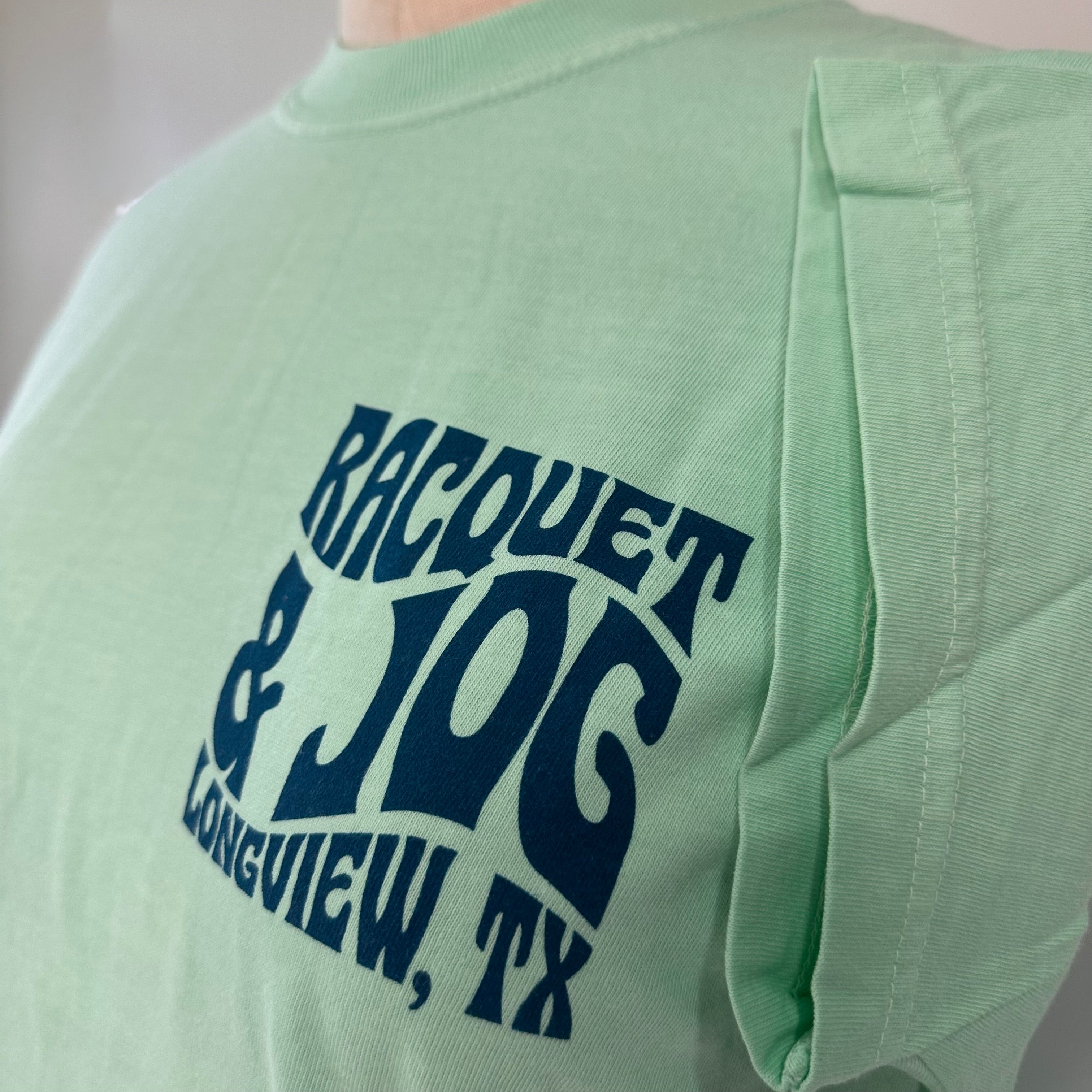 Racquet & Jog Specialty Hippie Flowers Tee