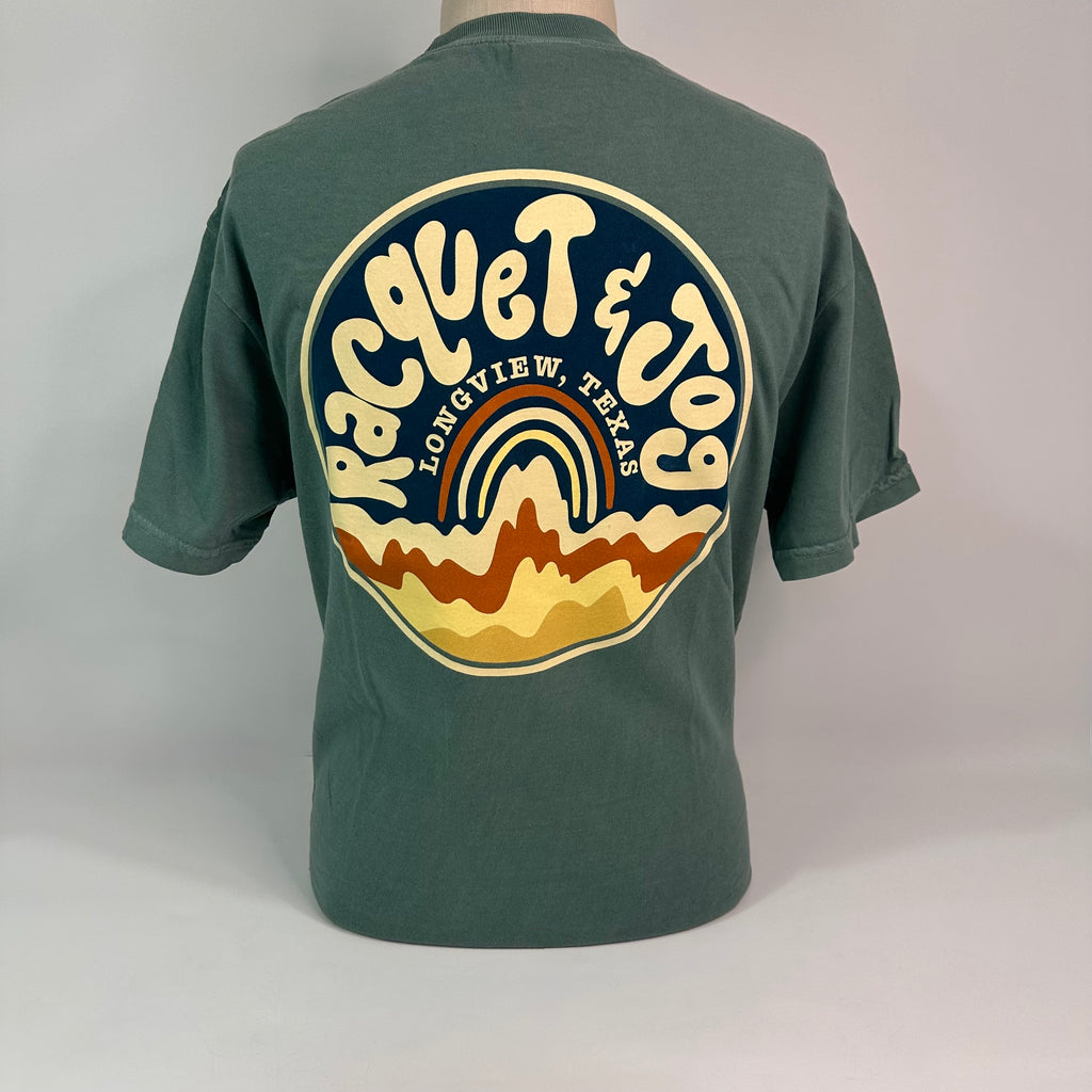 Racquet & Jog Specialty Horizon Circle Tee