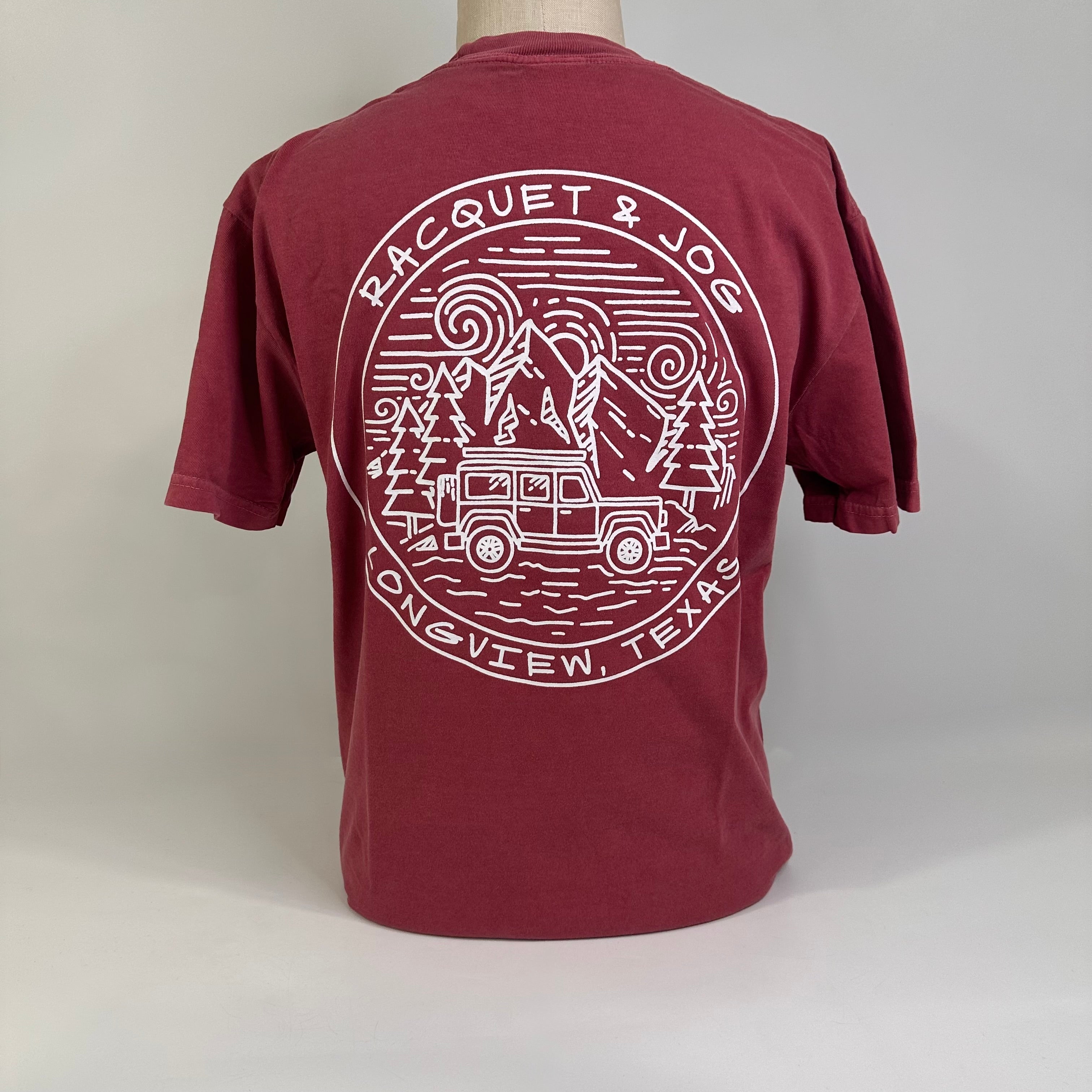 Racquet & Jog Specialty Jeep Dogs Tee