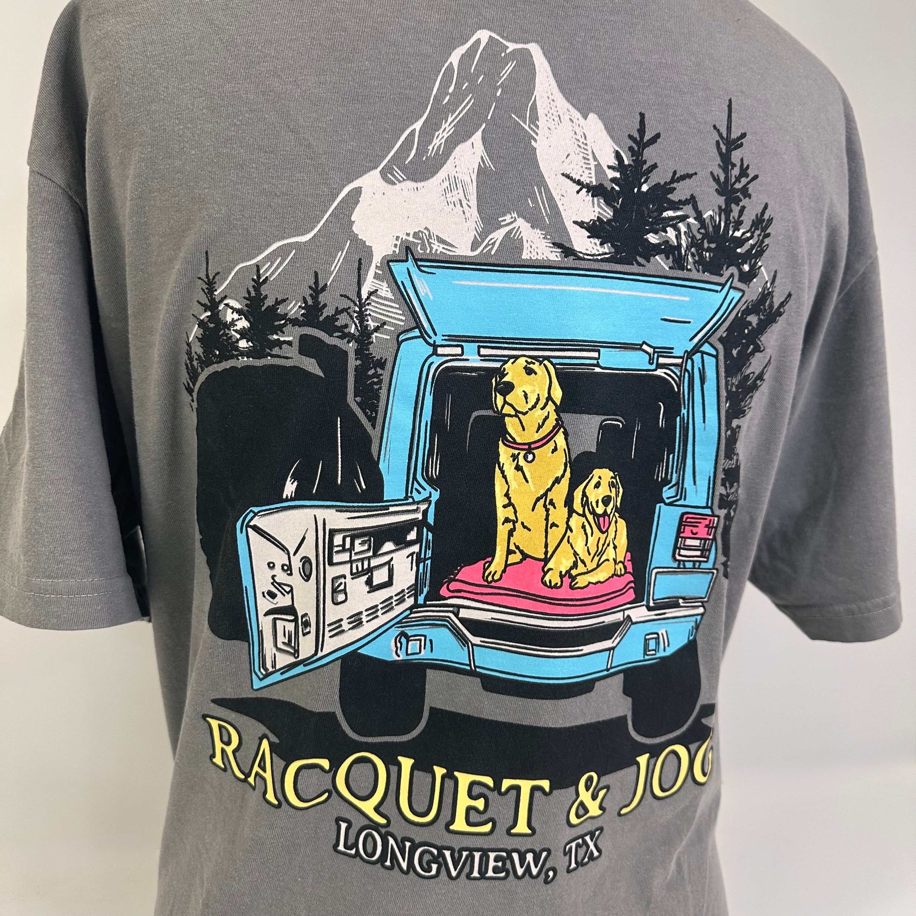 Racquet & Jog Specialty Jeep Dogs Tee