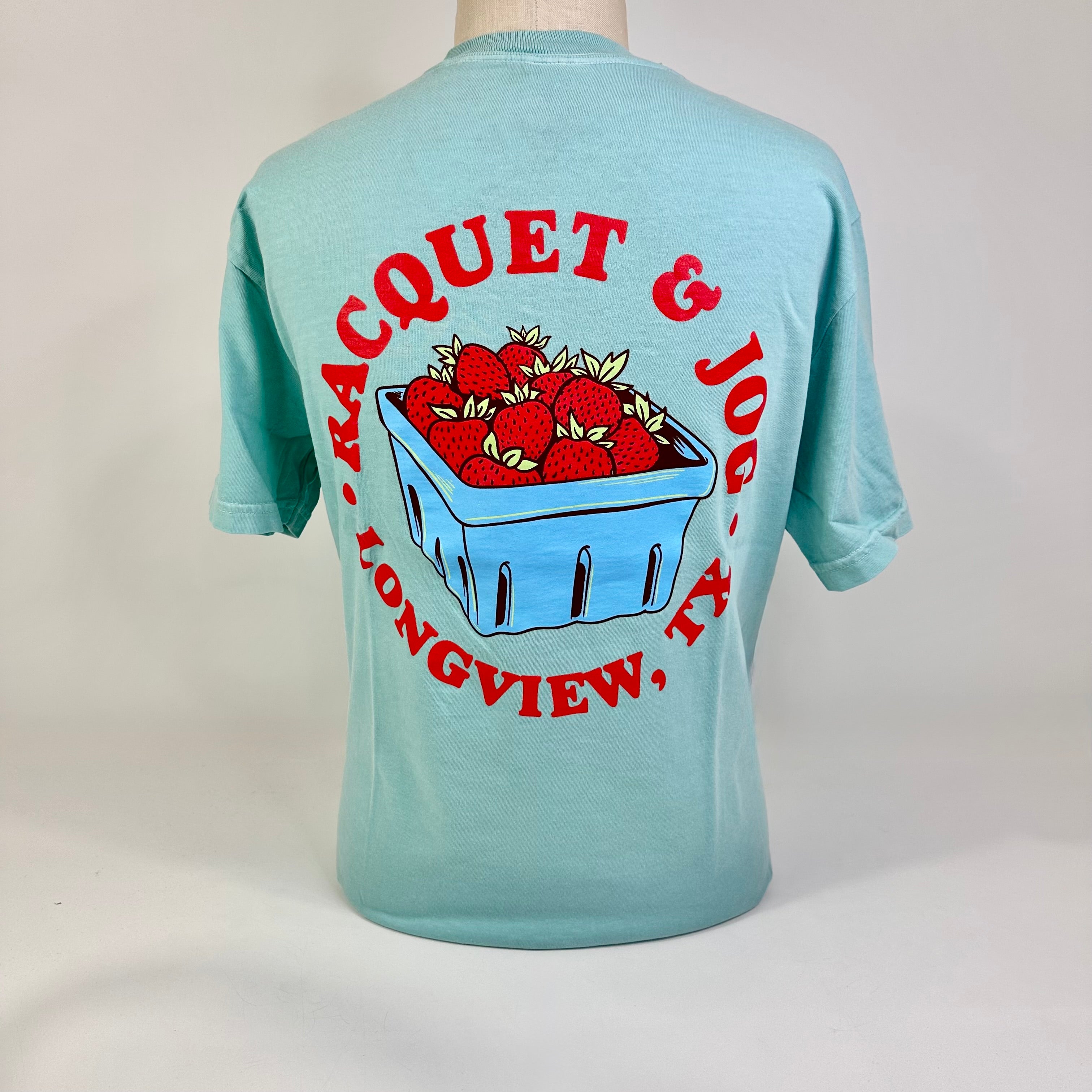 Racquet & Jog Specialty Summer Strawberry Tee