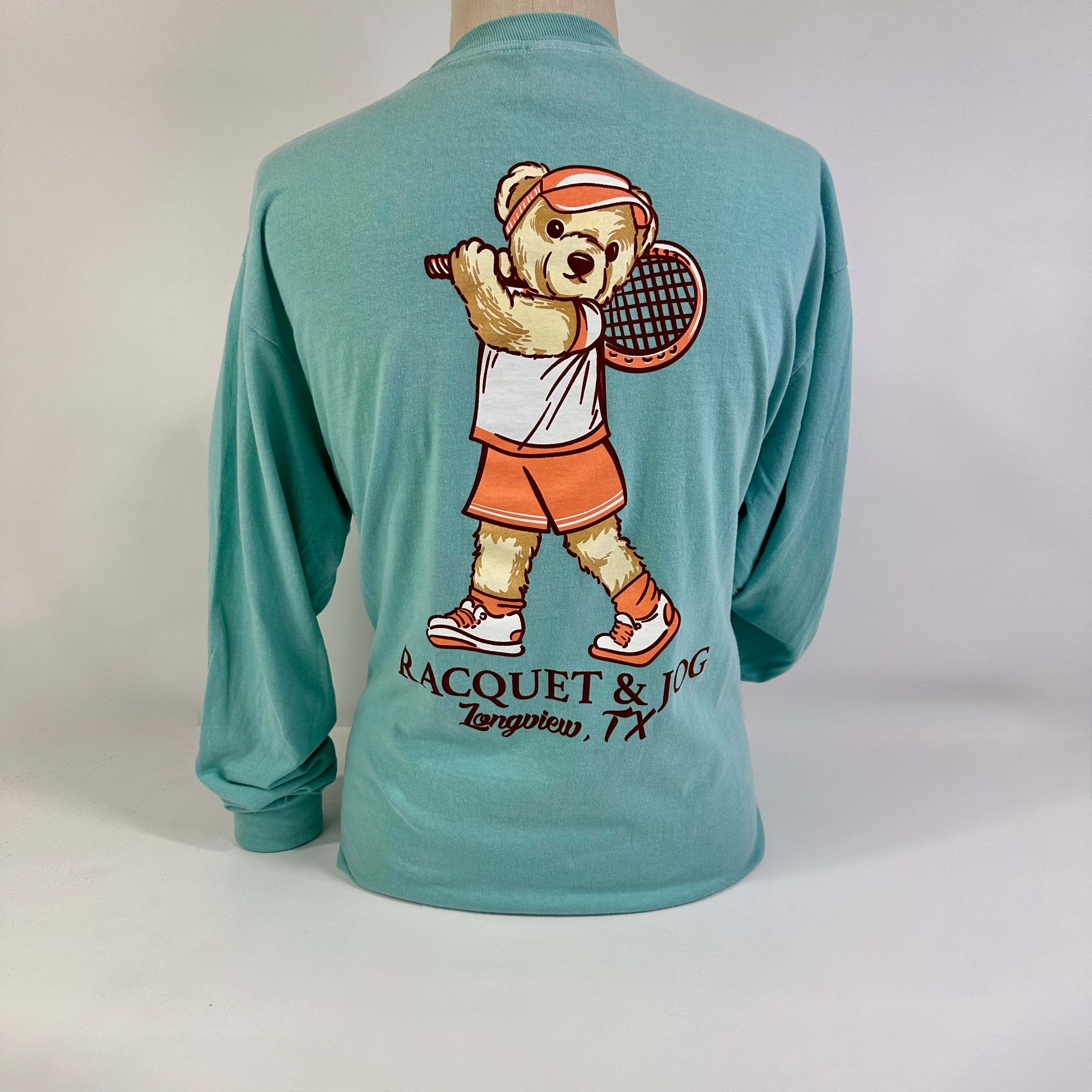 Racquet & Jog Long Sleeve Specialty Tennis Bear Tee
