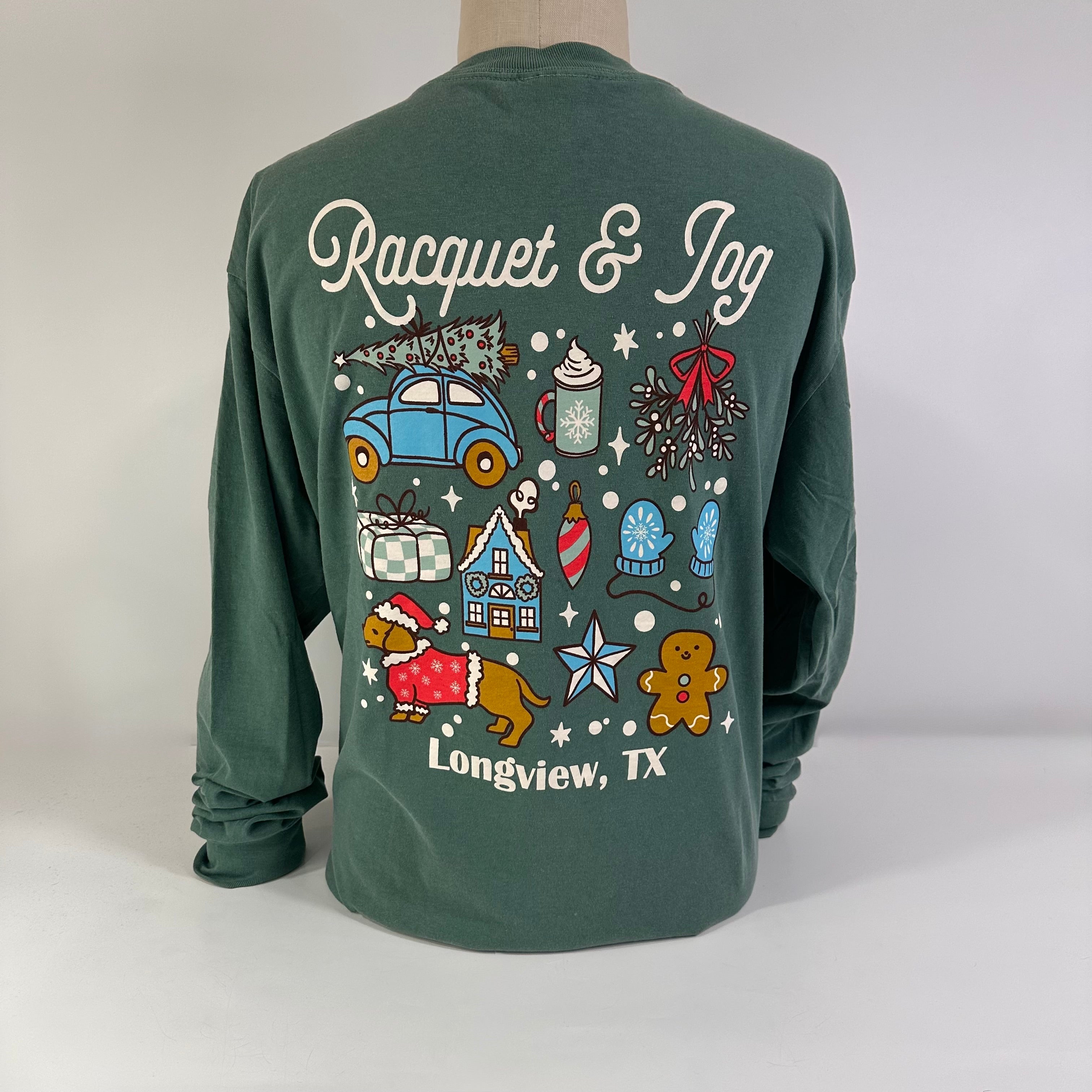 Racquet & Jog Specialty Christmas Supplies Tee