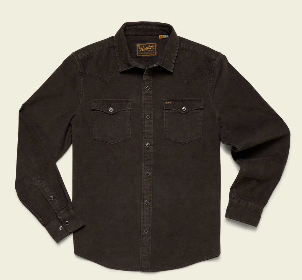 Howler Banning Corduroy Snapshirt