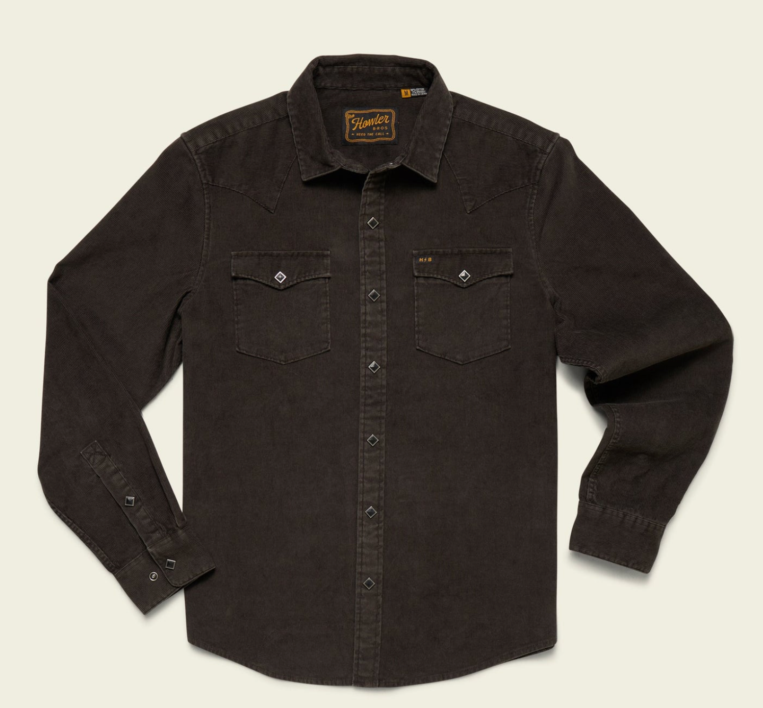 Howler Banning Corduroy Snapshirt
