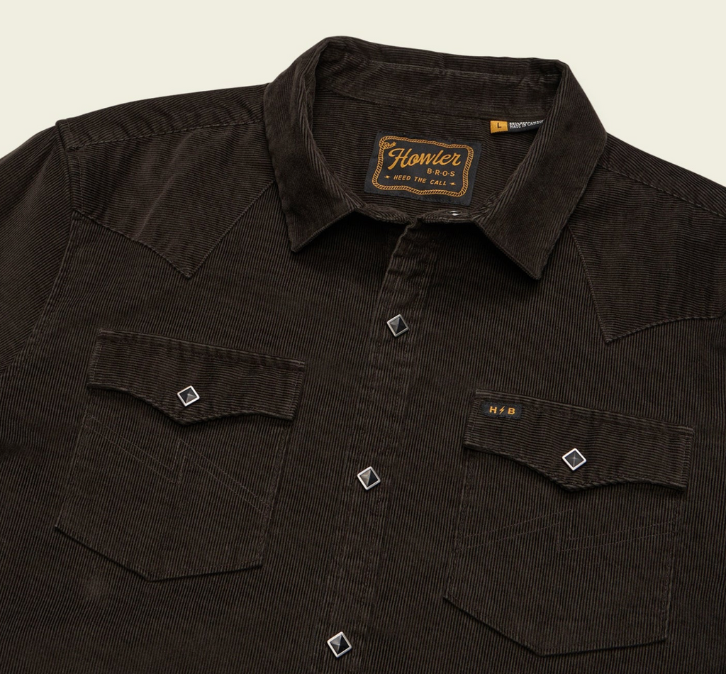 Howler Banning Corduroy Snapshirt