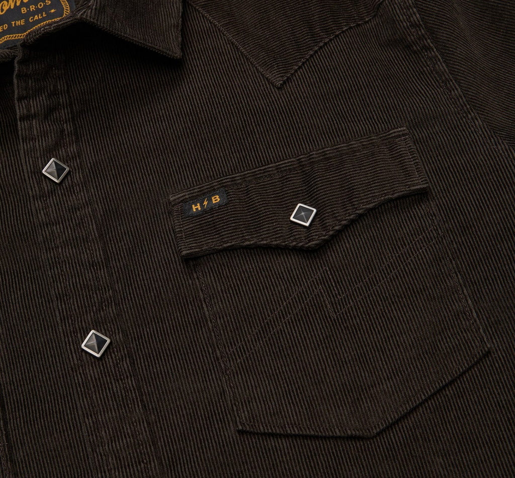 Howler Banning Corduroy Snapshirt
