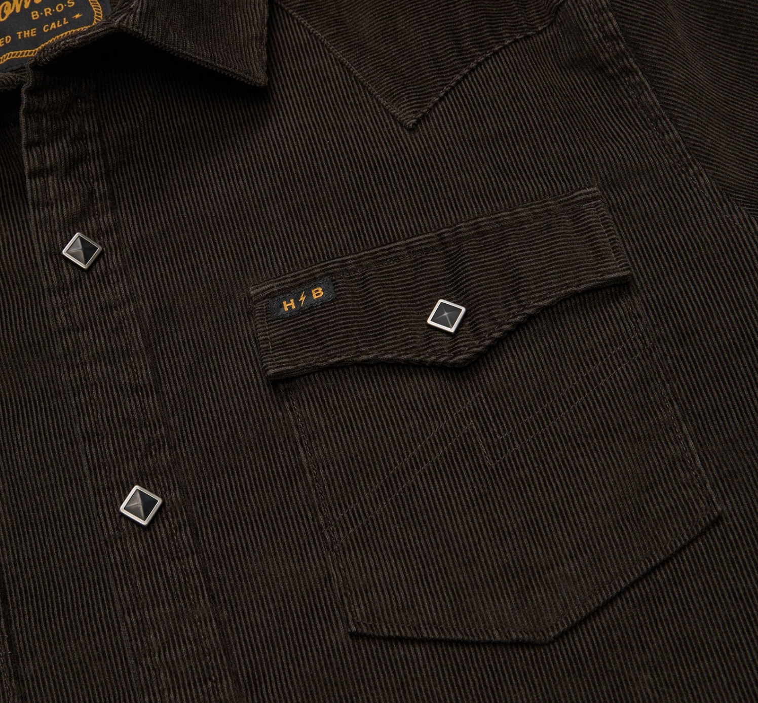 Howler Banning Corduroy Snapshirt