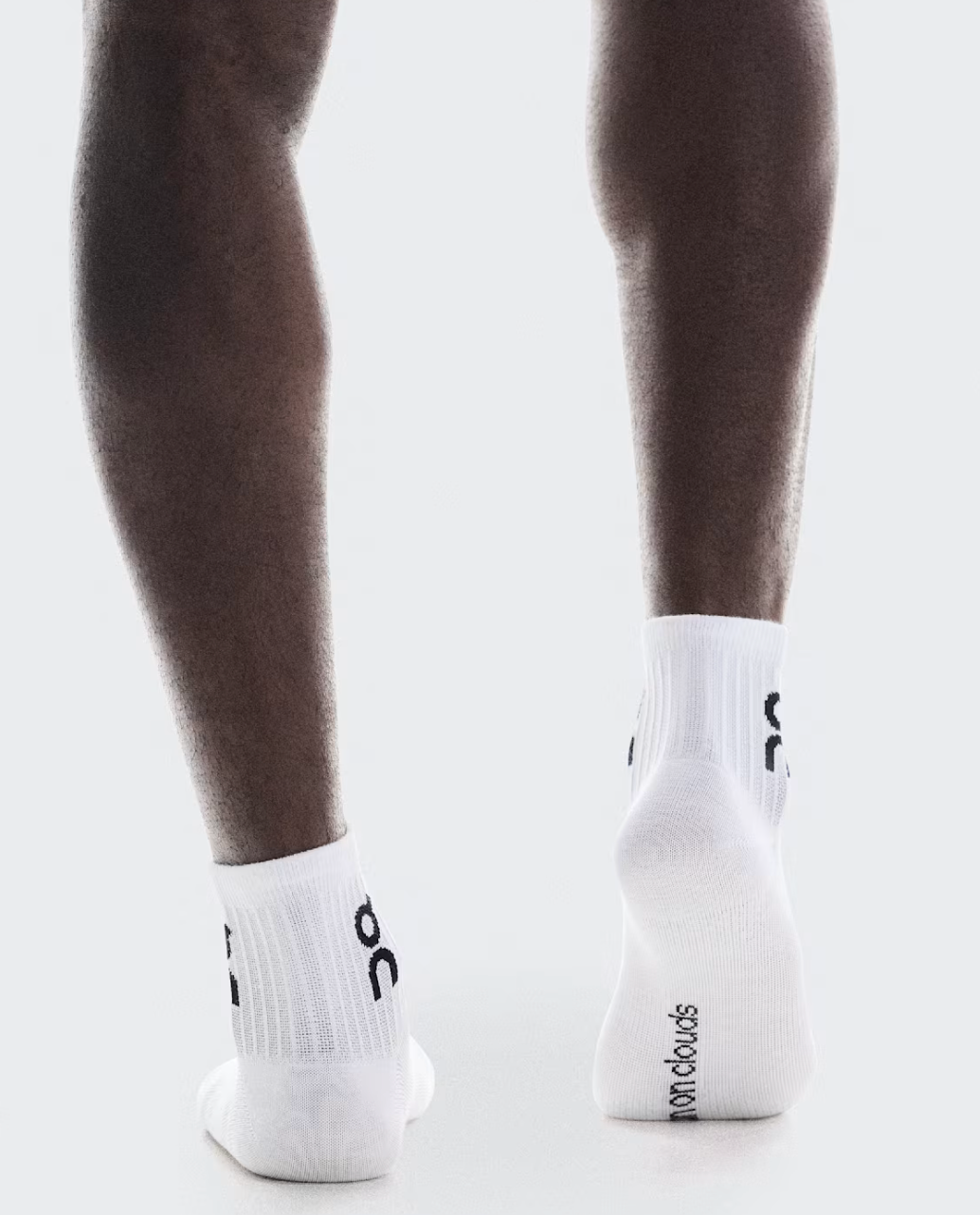 On Logo Socks Mid 3P