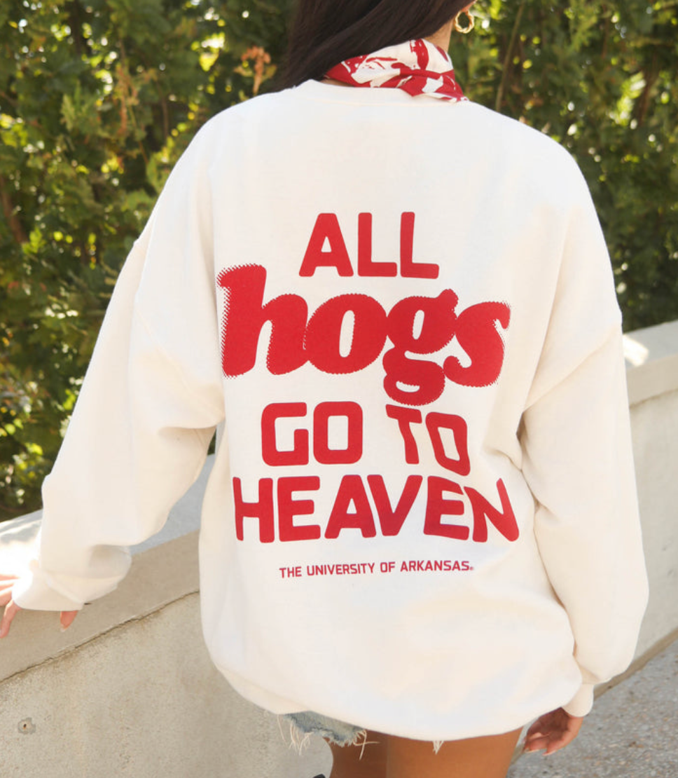 Charlie Southern All Hogs Go To Heaven Sweatshirt