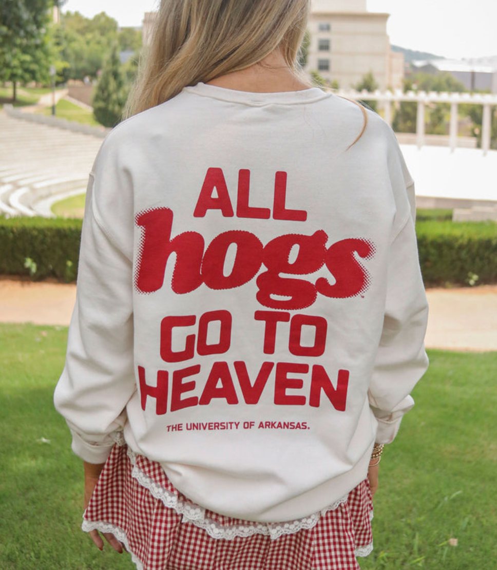 Charlie Southern All Hogs Go To Heaven Sweatshirt