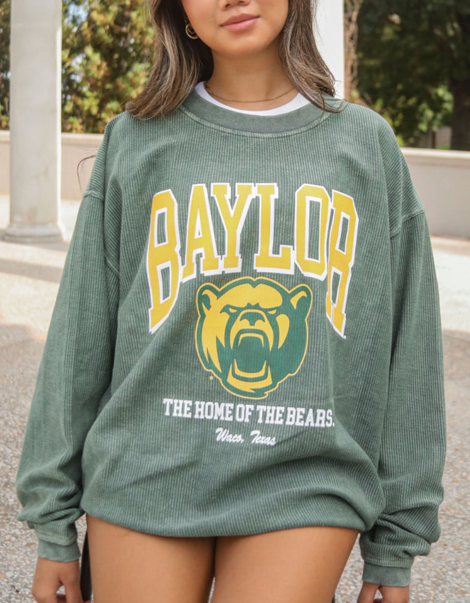 Charlie Southern Baylor Mascot Corded Crew