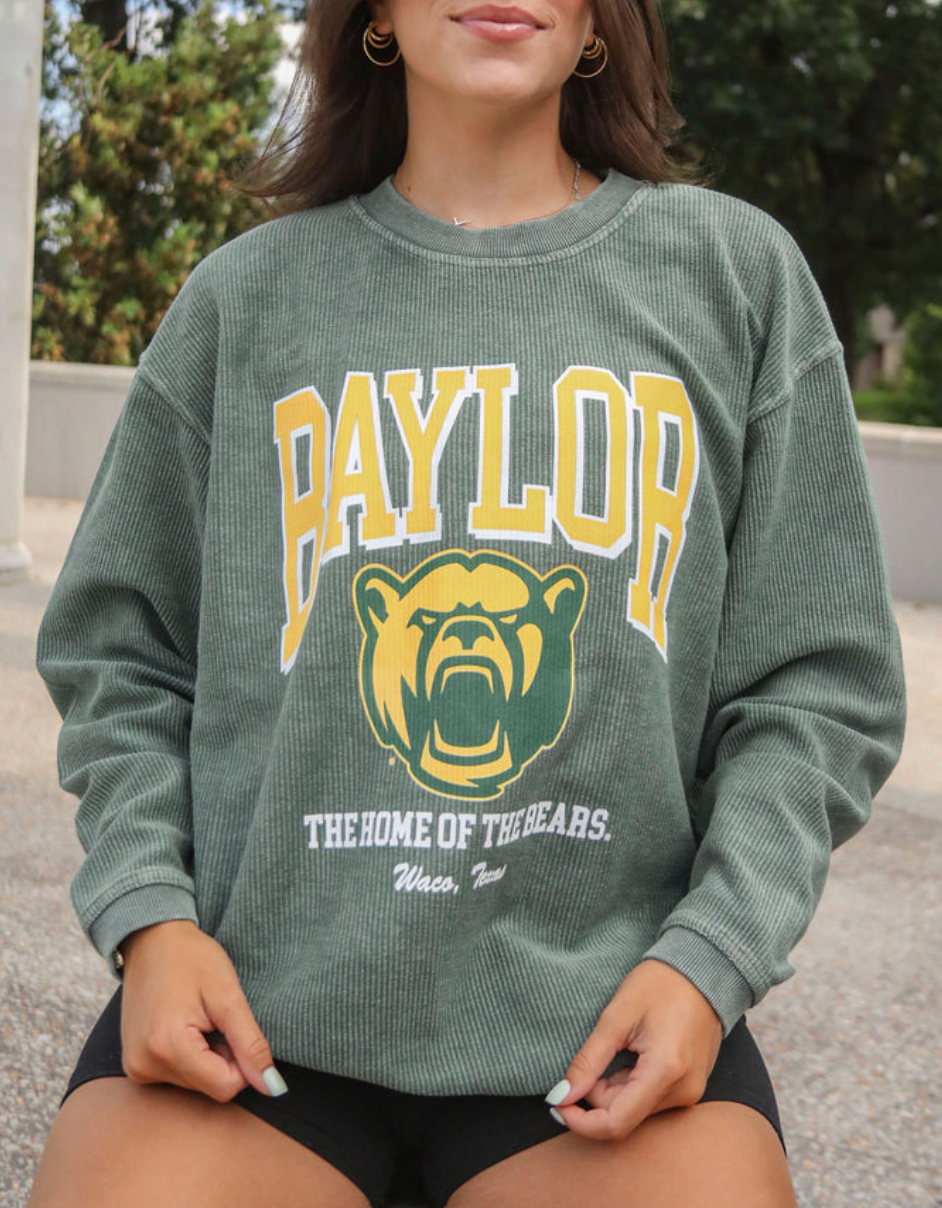 Charlie Southern Baylor Mascot Corded Crew