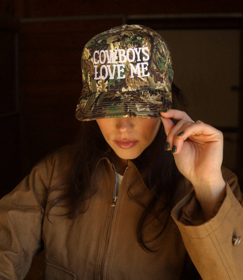 Charlie Southern Cowboys Love Me Trucker Hat