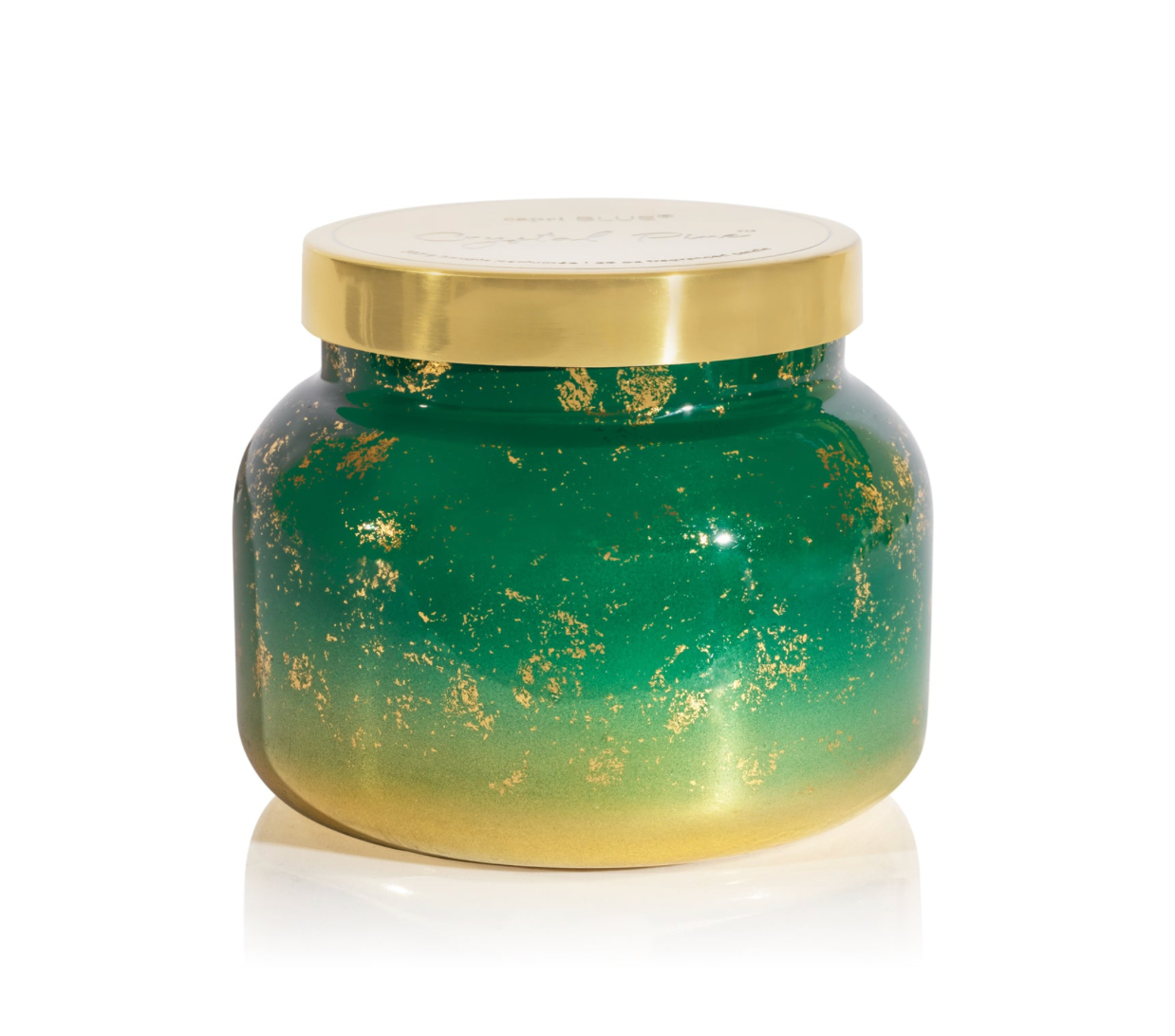Capri Blue 28oz Gilmmer Oversized Jar - Crystal Pine