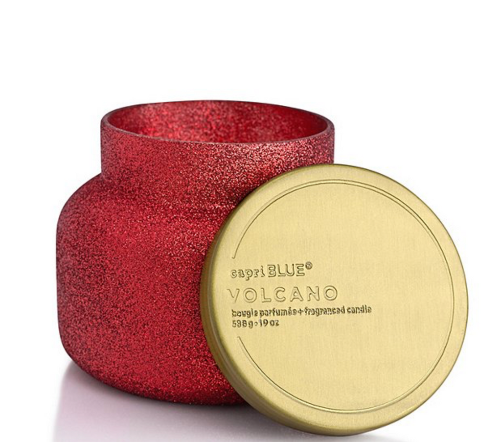Capri Blue 19 oz Glam Signature Jar Candle- Volcano