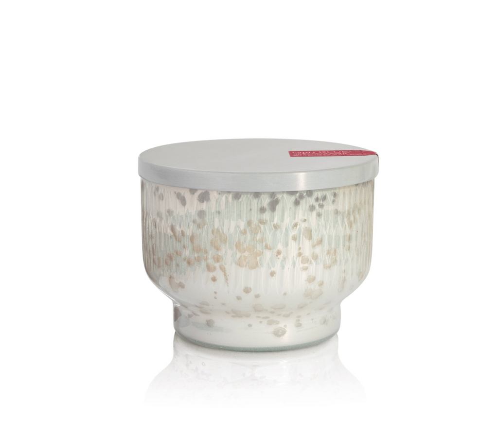 Capri Blue 10oz Holiday Mercury Inverted Jar Candle- Apple Cider