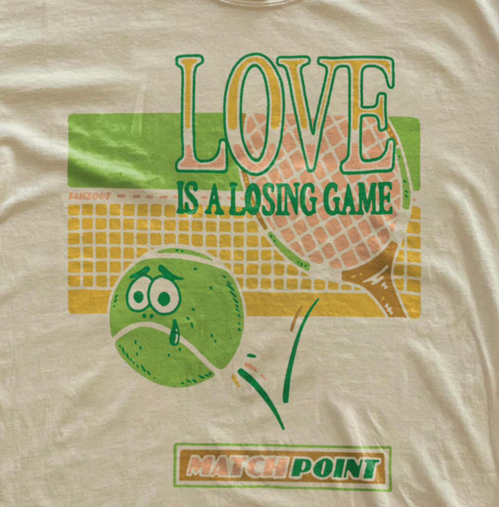 Takeout Order Love Is A Losing Game Tee