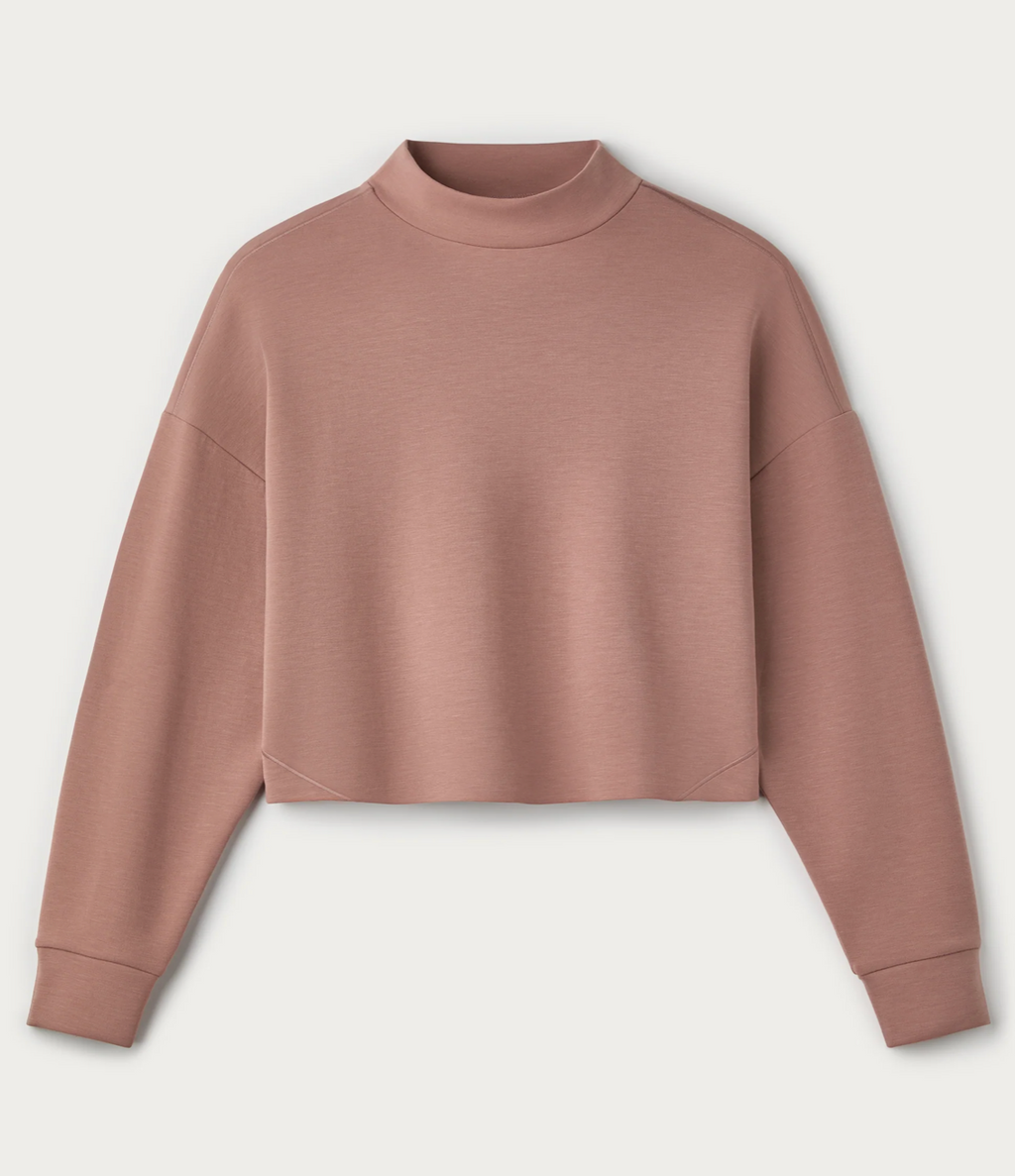 Rhone Women's Dreamglow Cropped Mock Neck