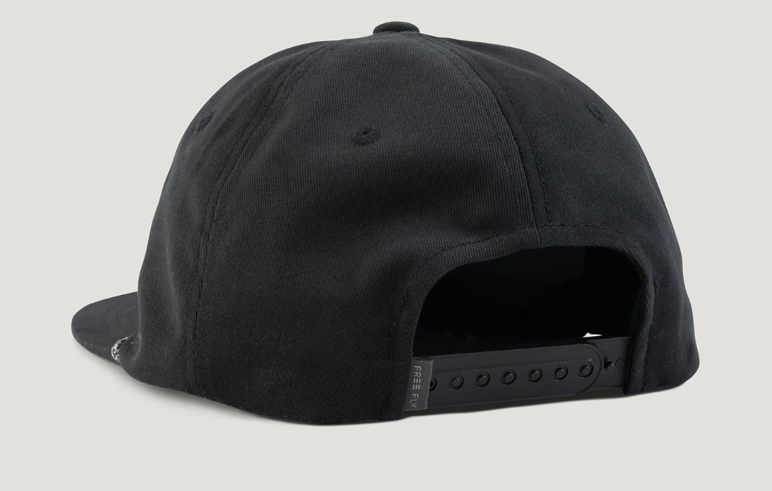Free Fly Retro Script Brim Hat