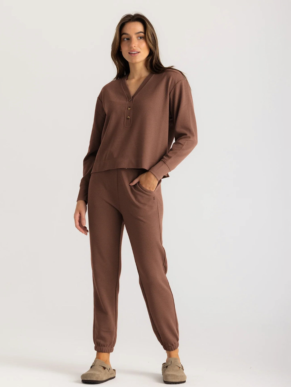 Free Fly Women's Waffle Joggers