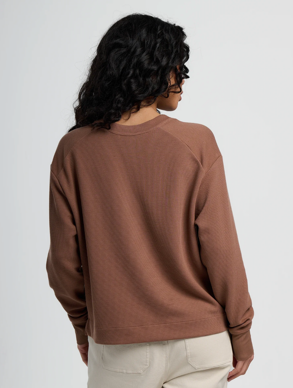 Free Fly Women's Waffle Long Sleeve Henley