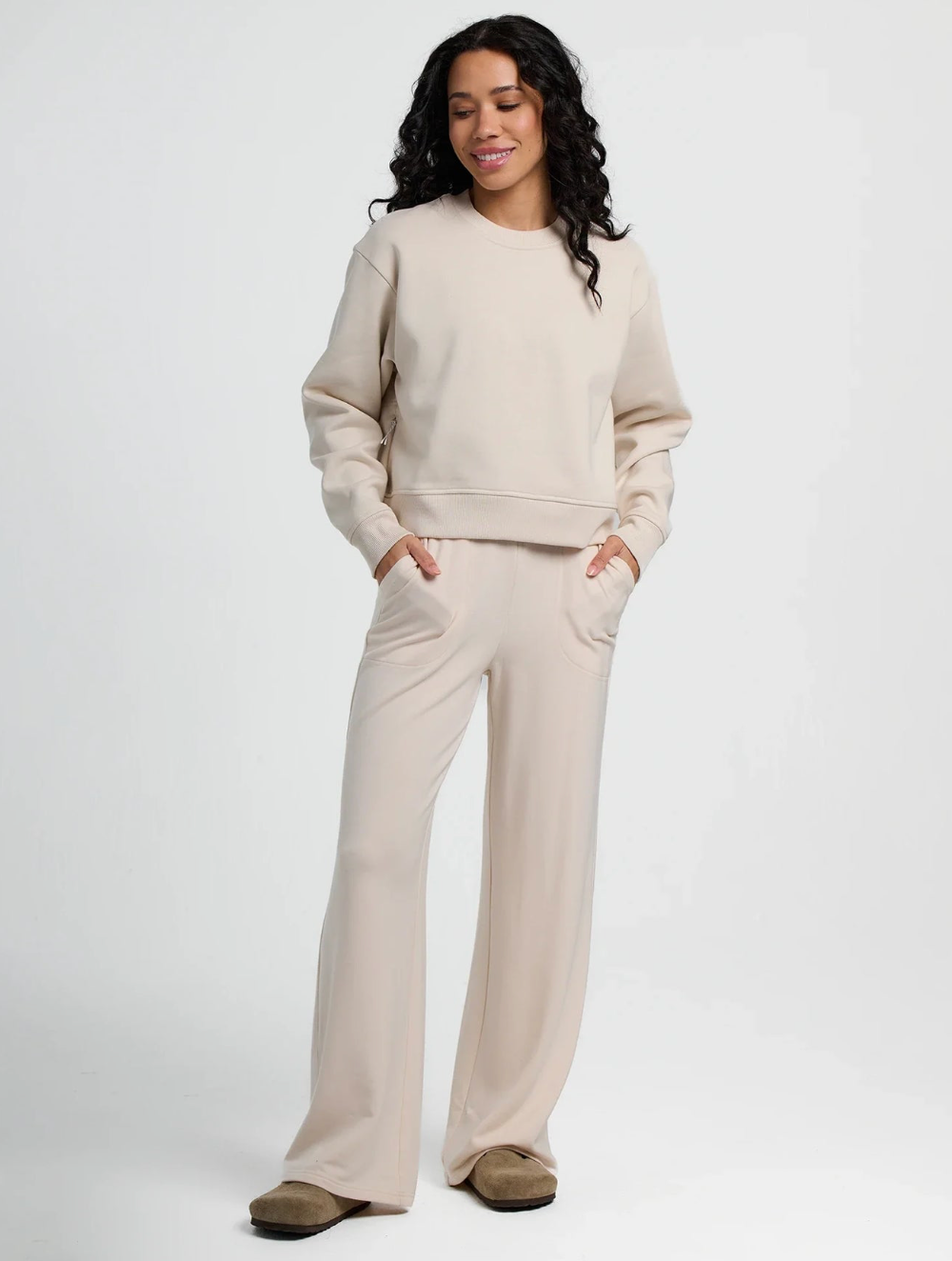 Free Fly Women's Bamboo LW Fleece Wide Leg Pant