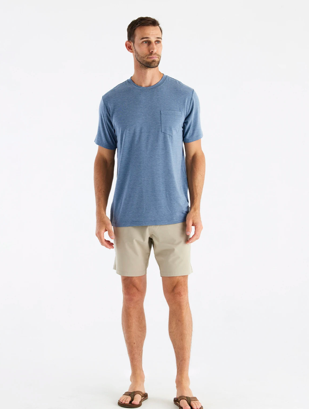 Free Fly Men's Bamboo Flex Pocket Tee