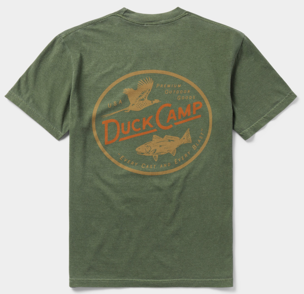 Duck Camp Men's Pheasant Redfish Tee