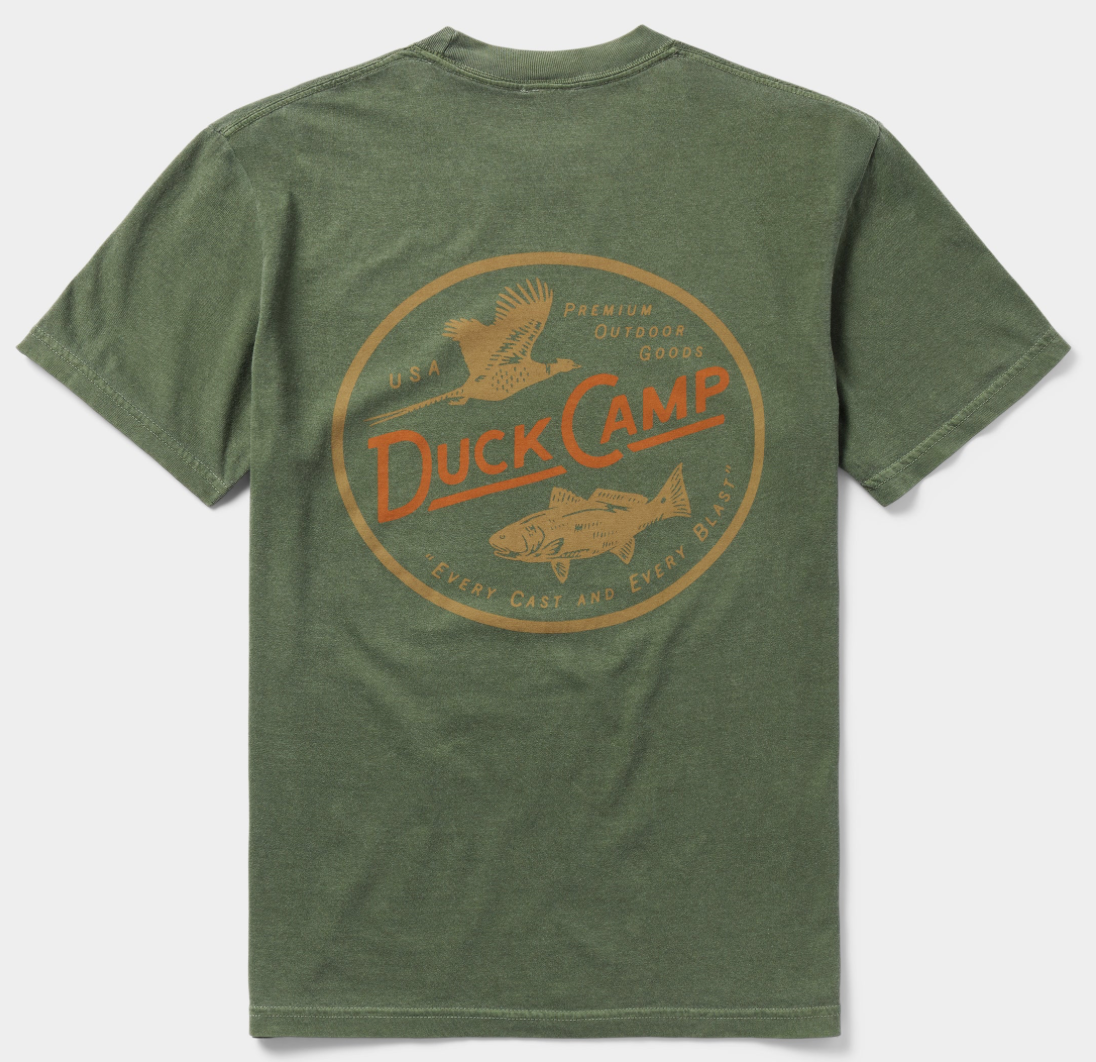 Duck Camp Men's Pheasant Redfish Tee