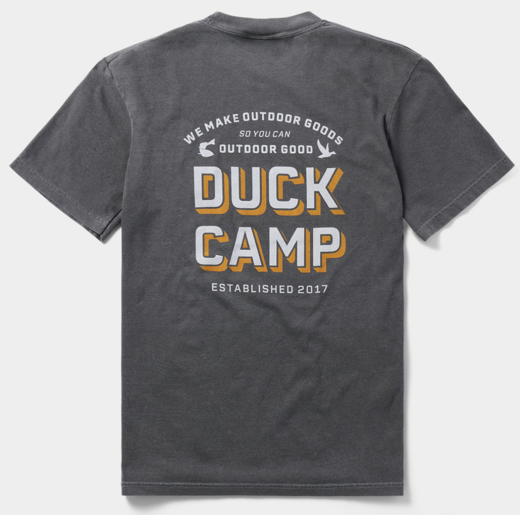 Duck Camp Men's Cast & Blast Badge Tee