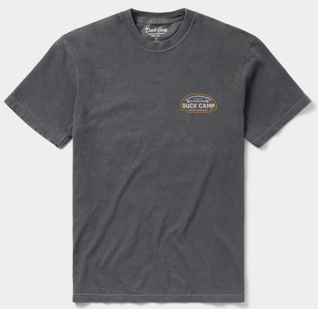 Duck Camp Men's Cast & Blast Badge Tee