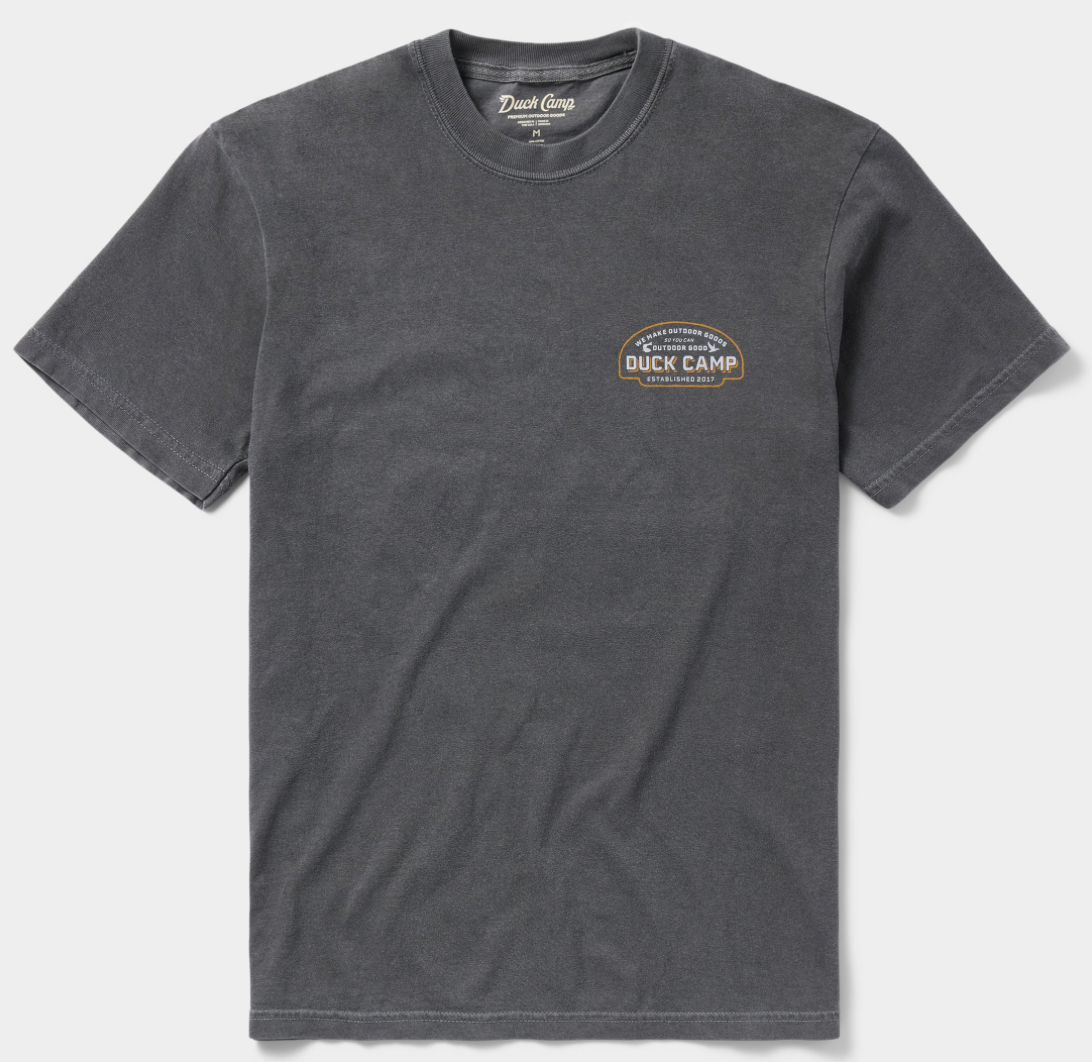 Duck Camp Men's Cast & Blast Badge Tee