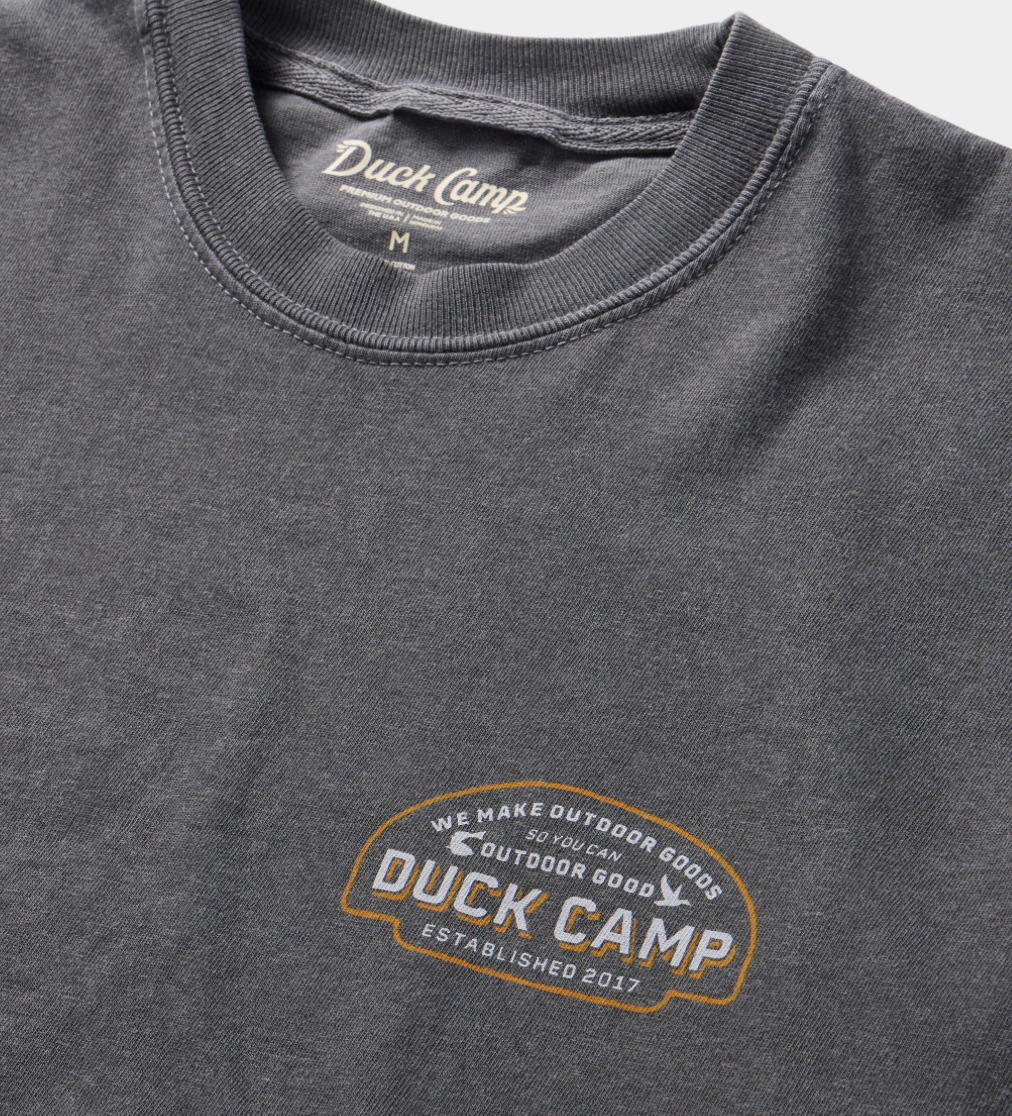 Duck Camp Men's Cast & Blast Badge Tee
